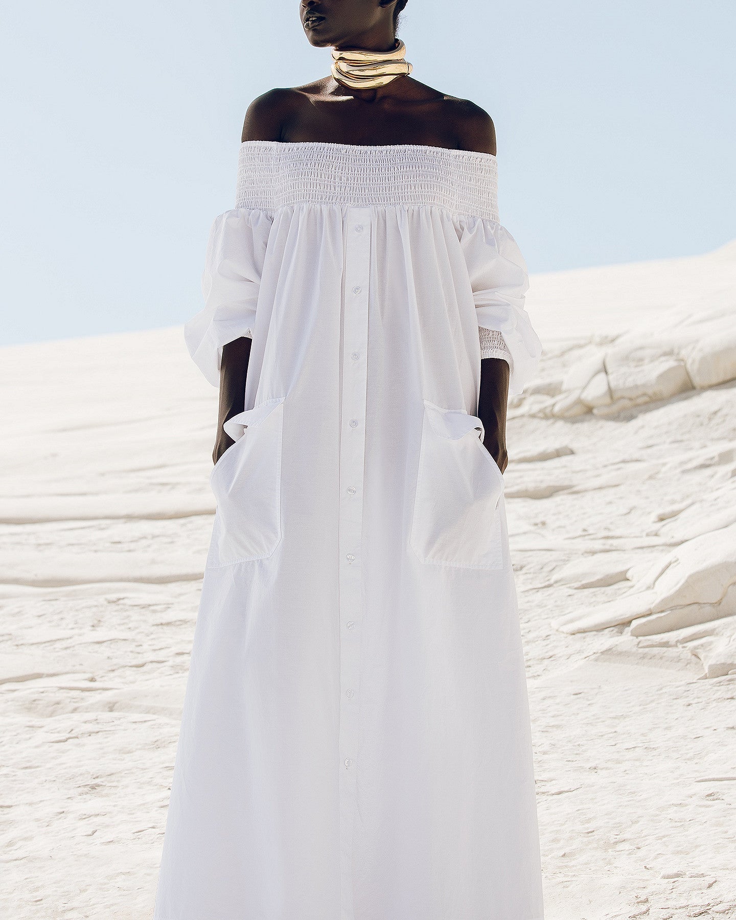 Robe Parimar Blanc | Mes Demoiselles Paris