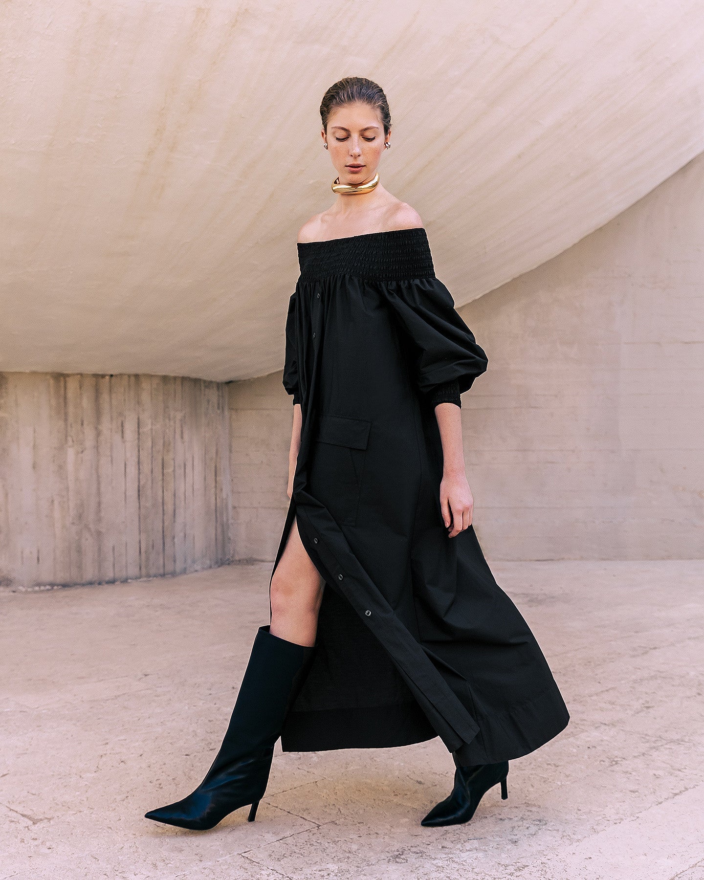Robe Parimar Noir | Mes Demoiselles Paris