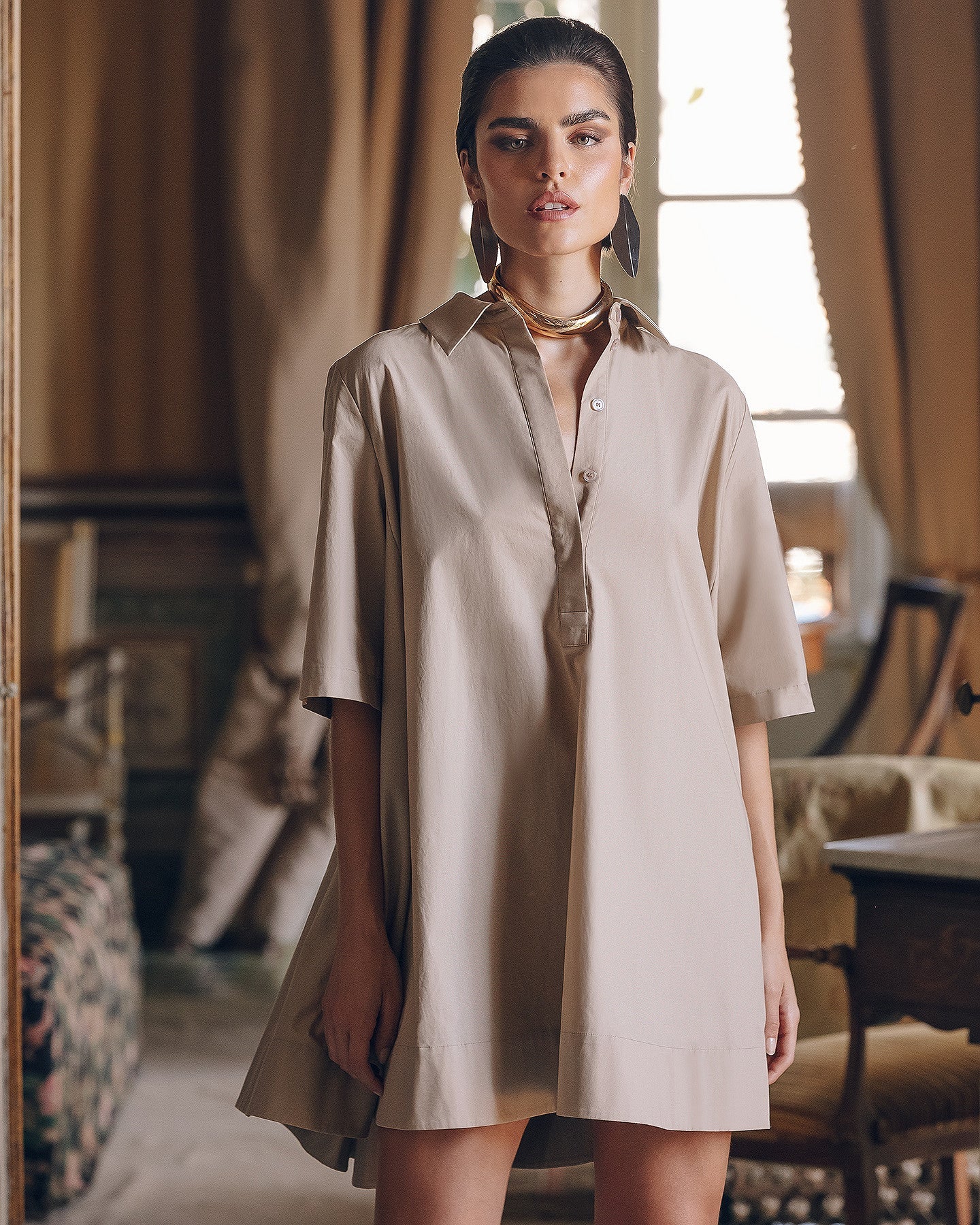 Robe Perle Sable | Mes Demoiselles Paris