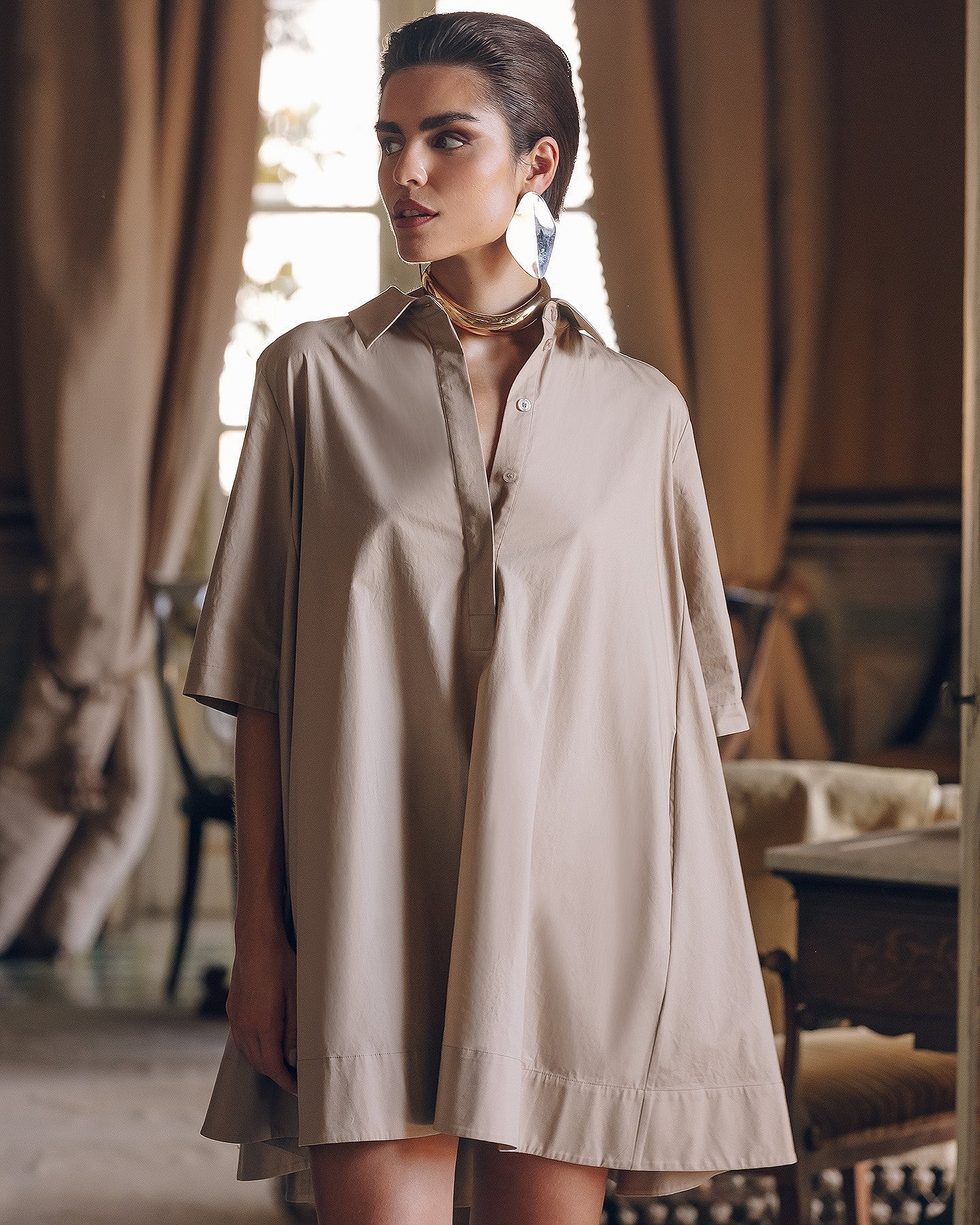 Robe Perle Sable | Mes Demoiselles Paris