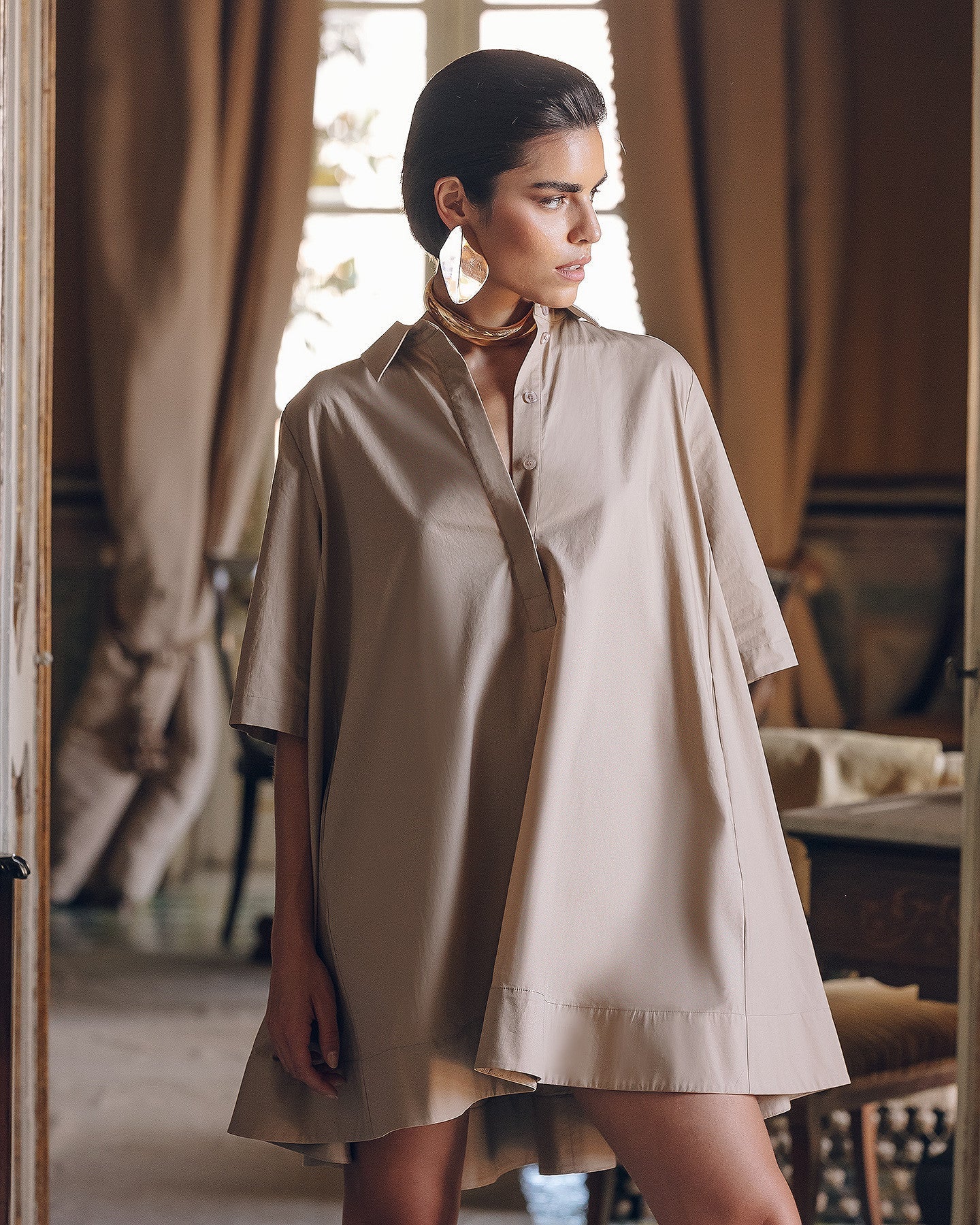 Robe Perle Sable | Mes Demoiselles Paris