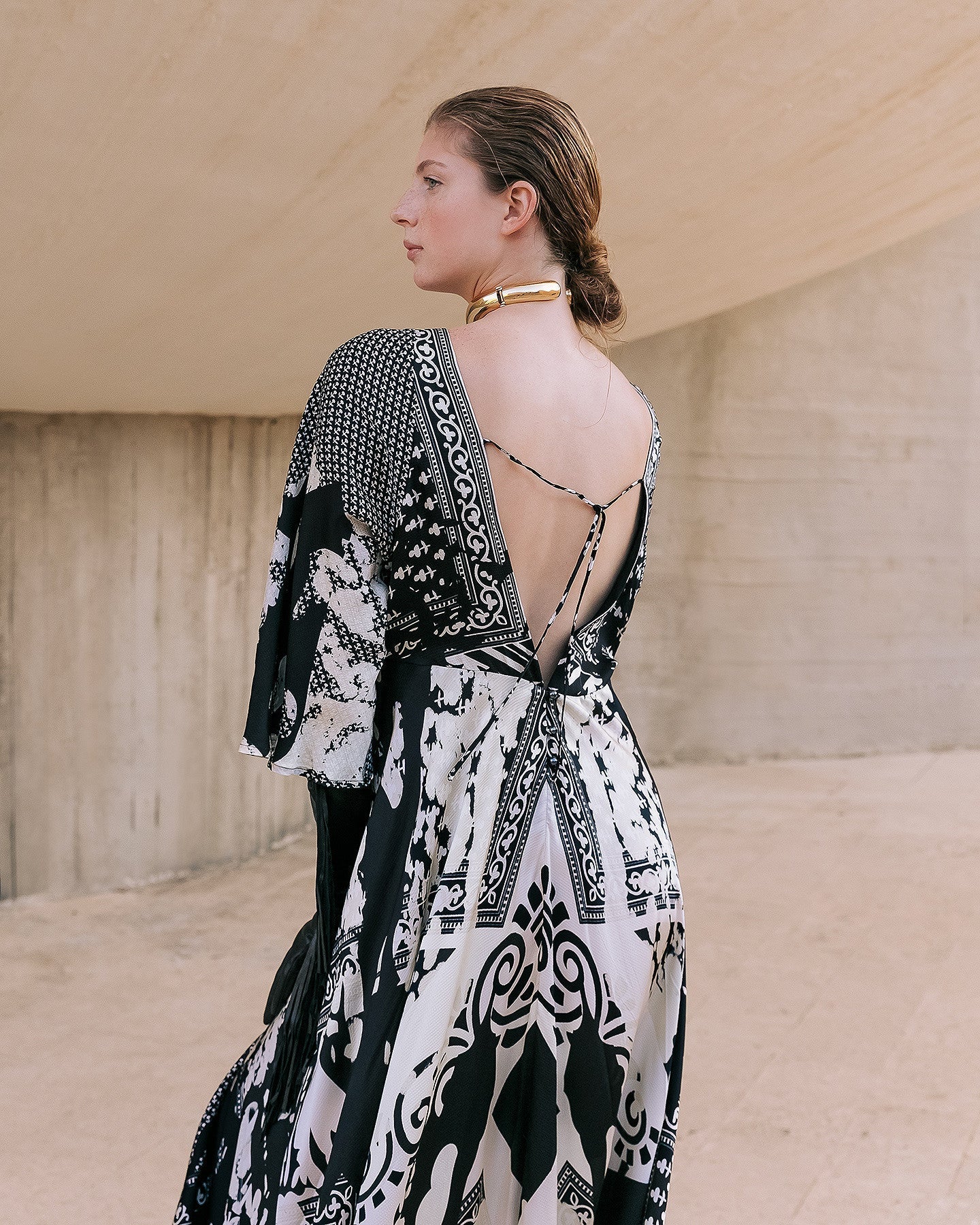 Robe Wonda Noir / Blanc | Mes Demoiselles Paris