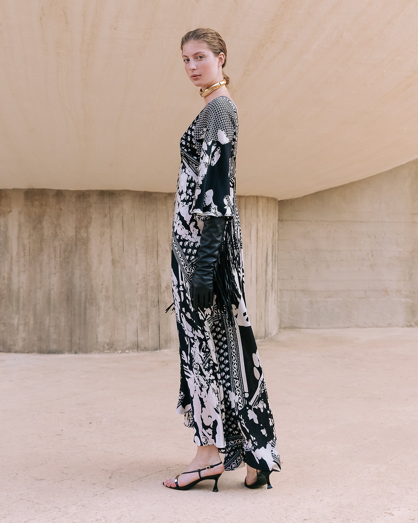 Robe Wonda Noir / Blanc | Mes Demoiselles Paris