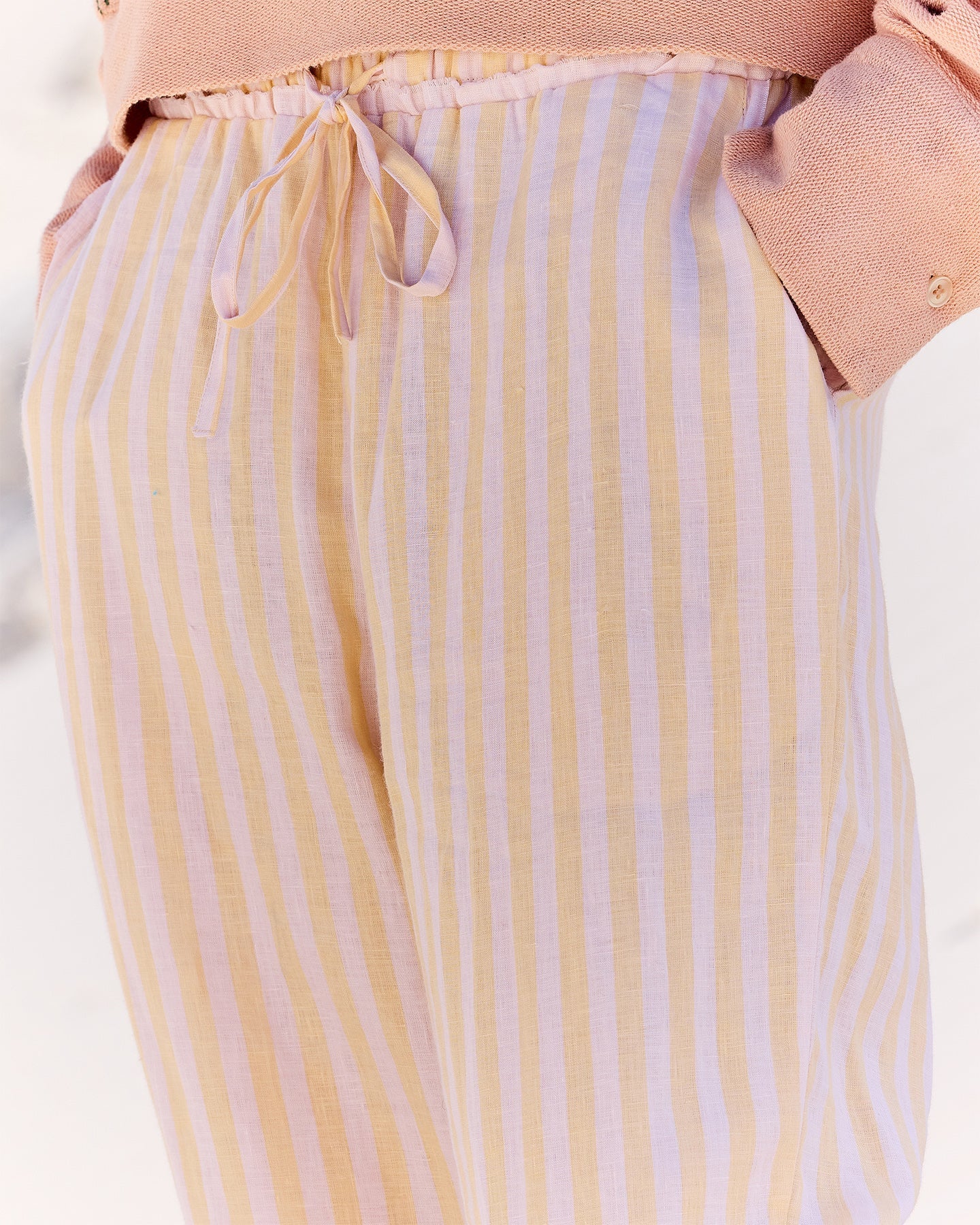 Pantalon Sage - Rayures