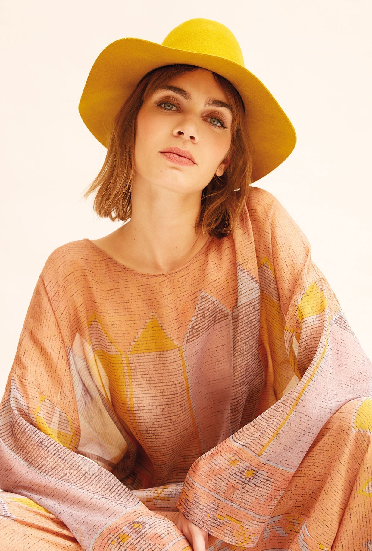 Top Benett Imprimé rose poudré | Mes Demoiselles Paris
