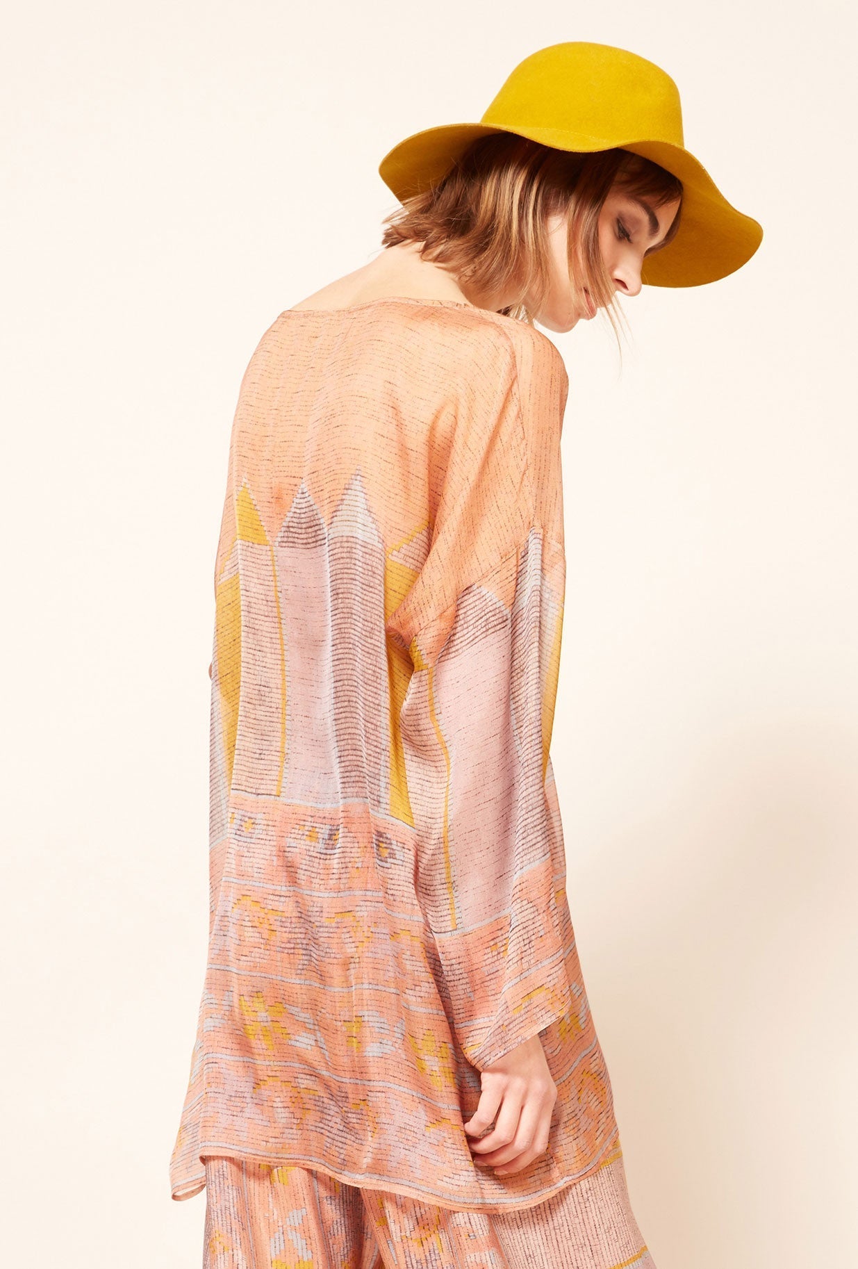Top Benett Imprimé rose poudré | Mes Demoiselles Paris