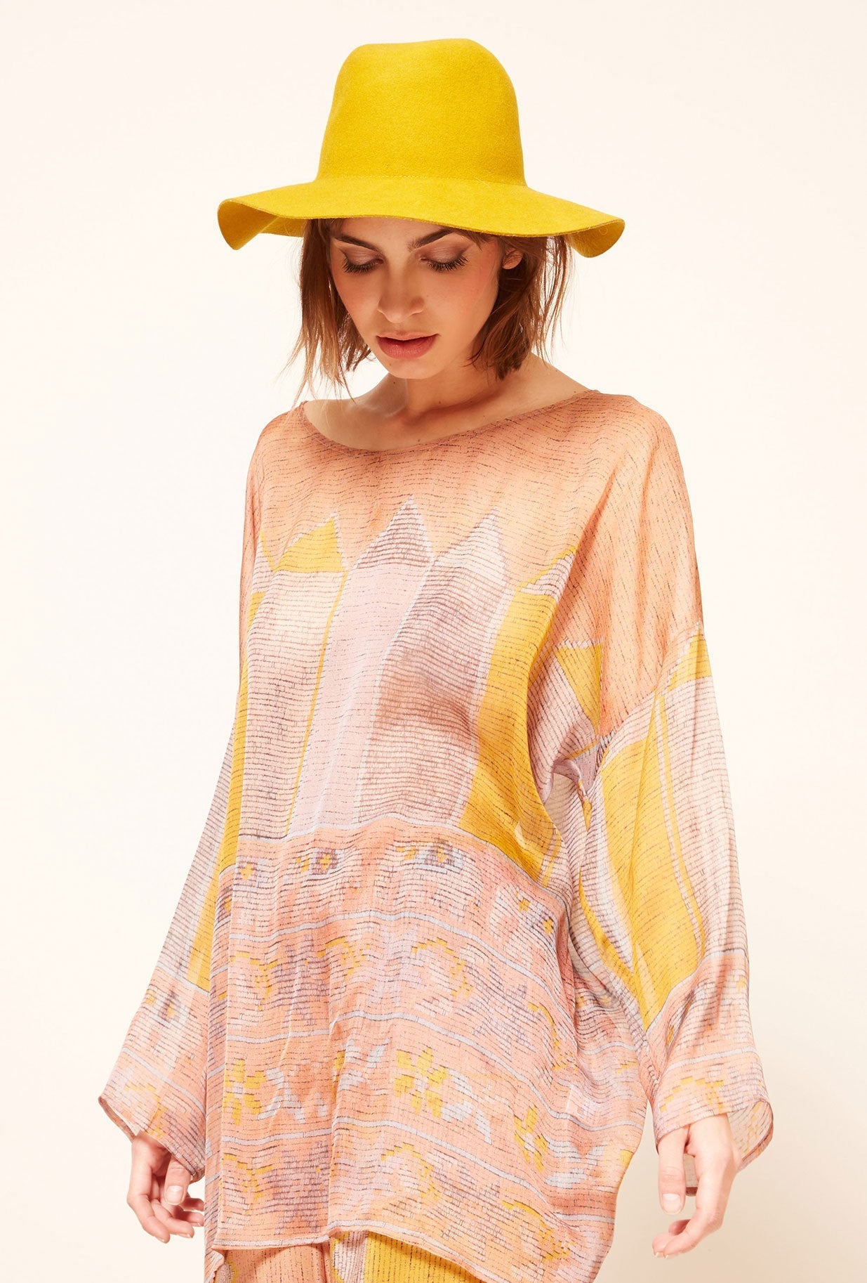 Top Benett Imprimé rose poudré | Mes Demoiselles Paris