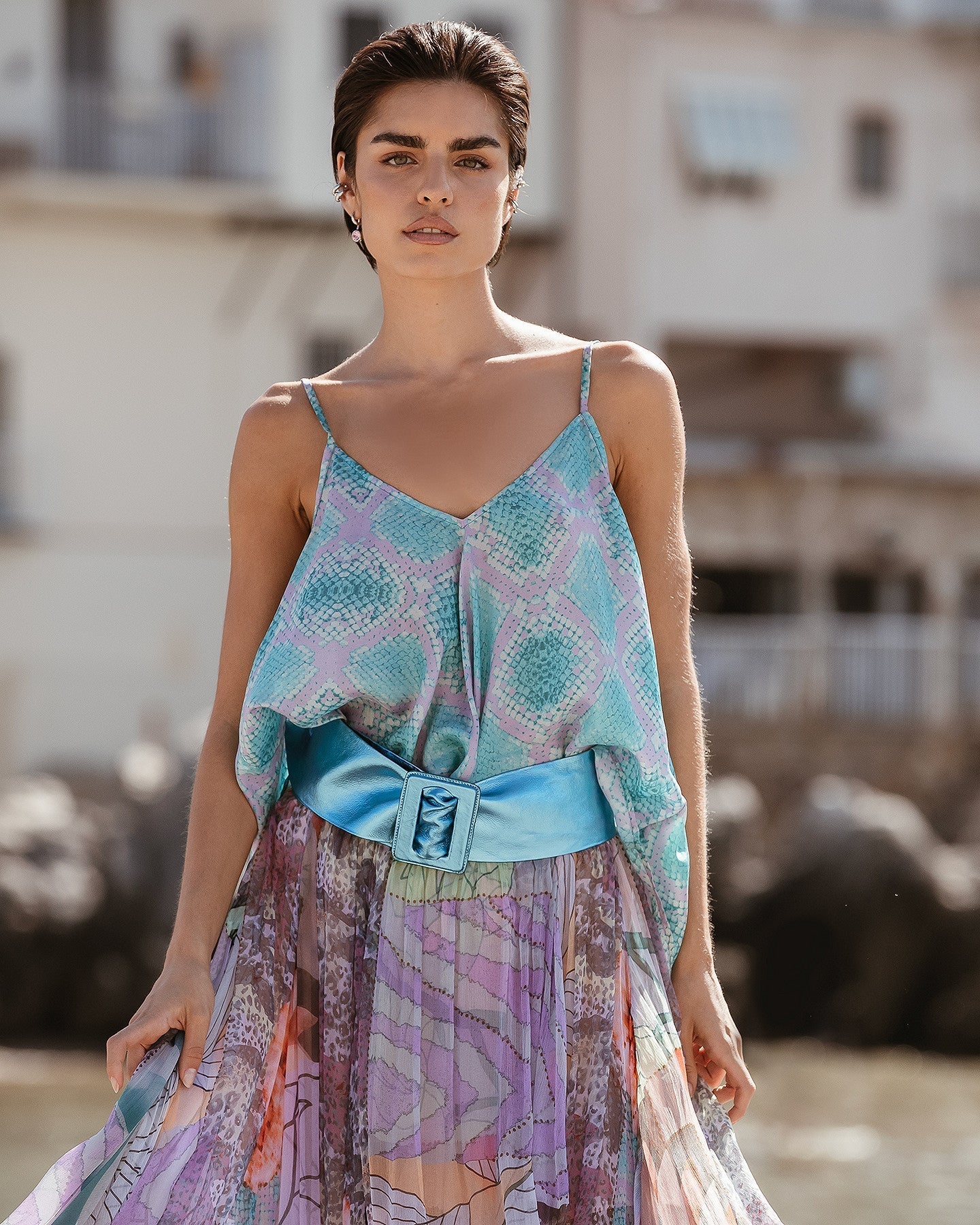 Top Sally Multicolore | Mes Demoiselles Paris