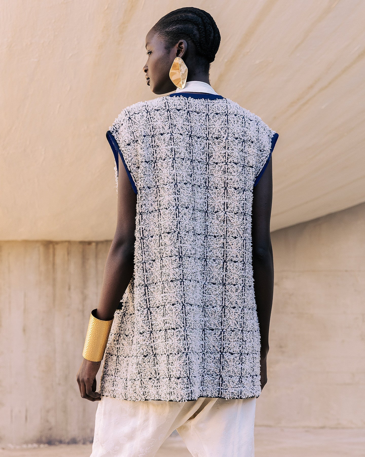 Veste Cadi Navy / Ecru | Mes Demoiselles Paris
