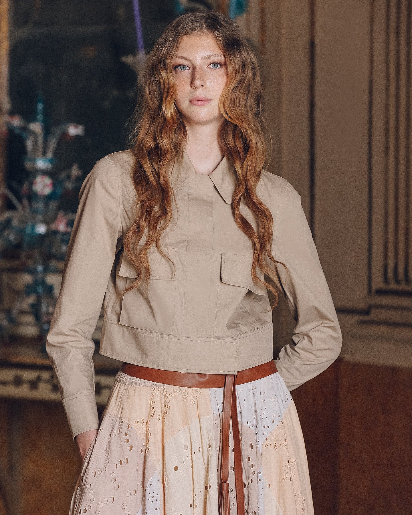 Veste Pinell Sable | Mes Demoiselles Paris