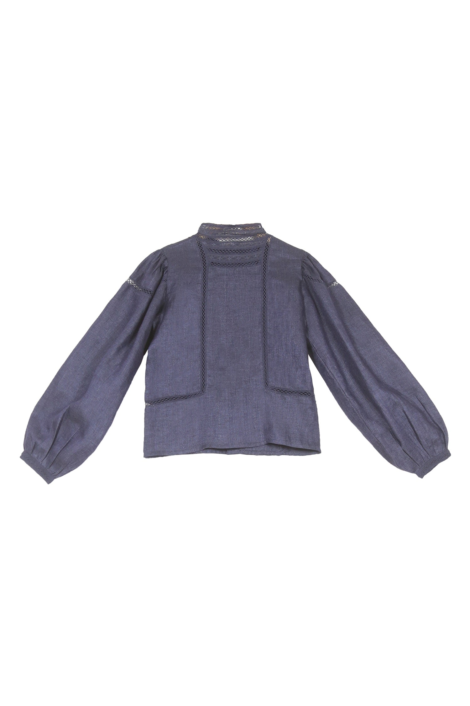 Blouse Sablon - Bleu