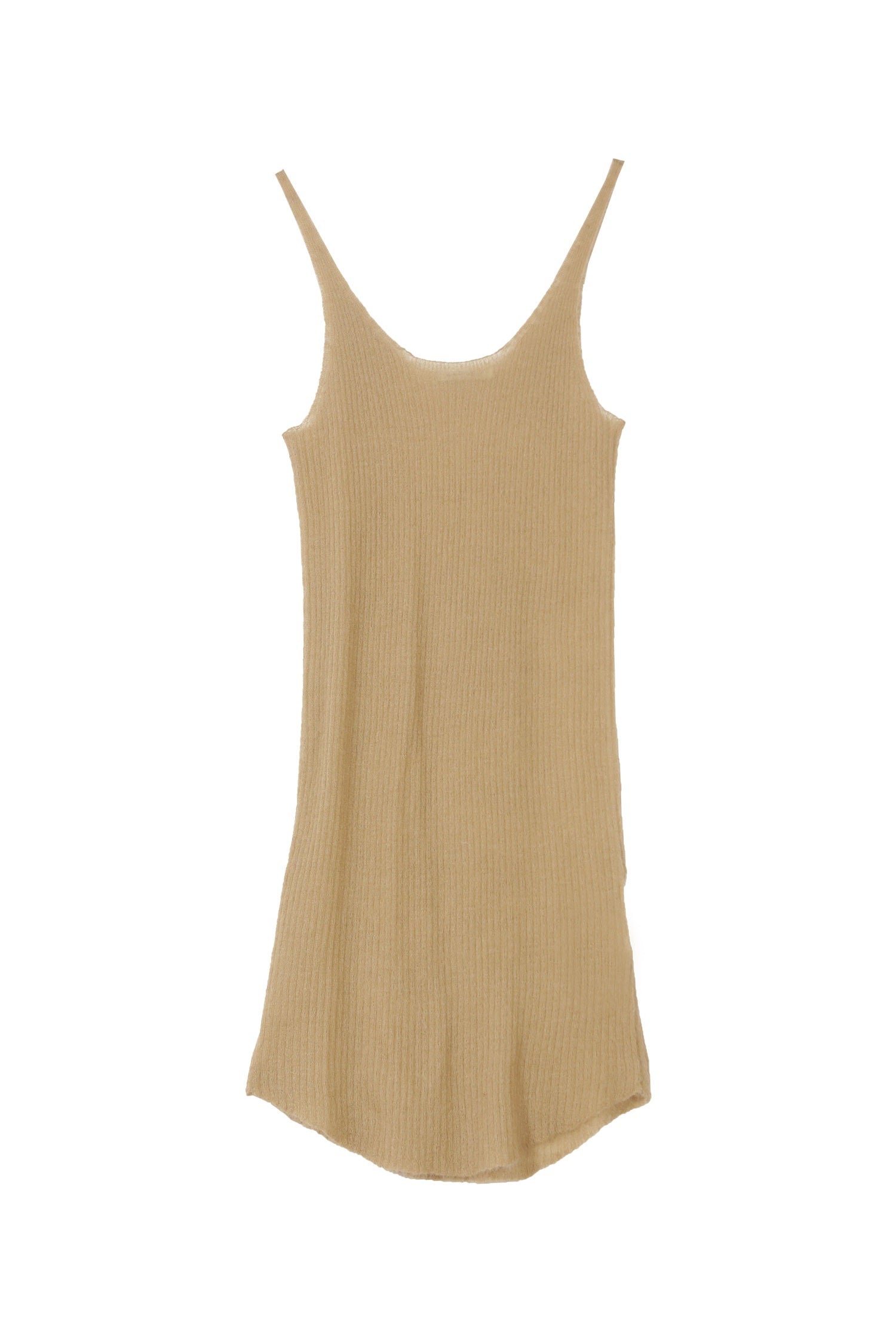 Robe En Tricoté Sinte - Chameau