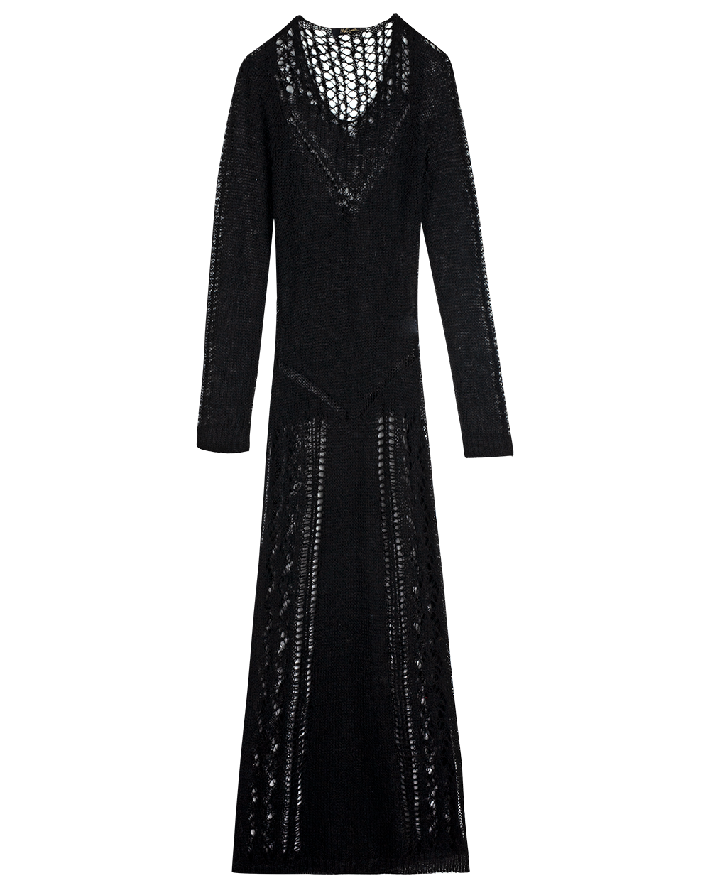 Robe En Tricoté Victoria - Noir