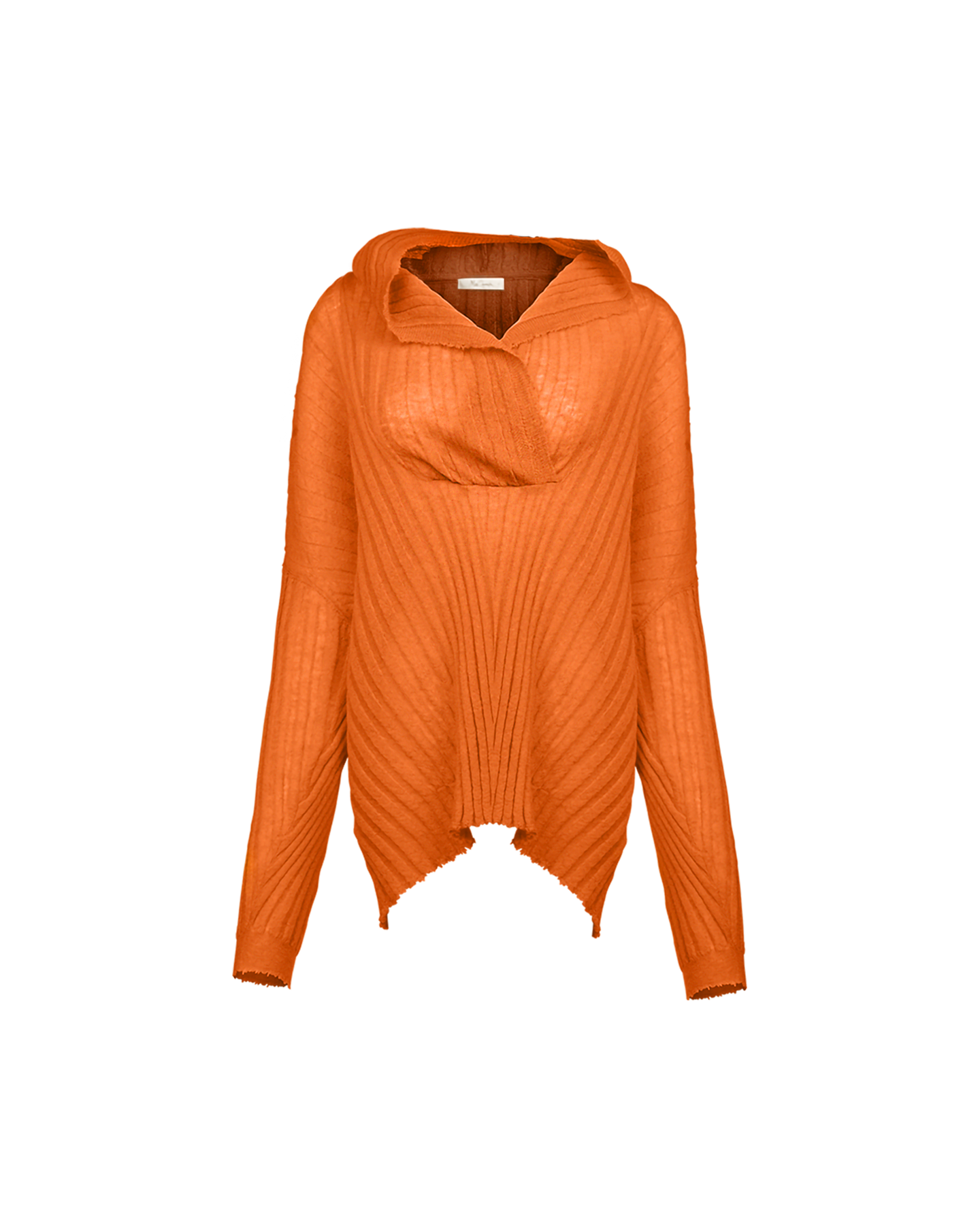 Sweats À Capuche En Tricoté Mount Deak - Orange