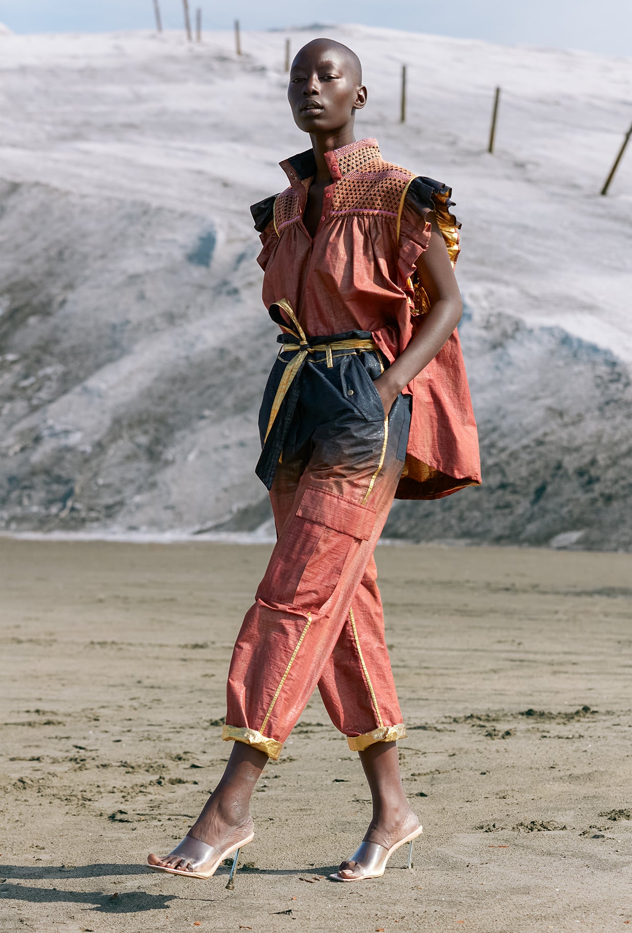 Pantalon Suri - Combo Flammes