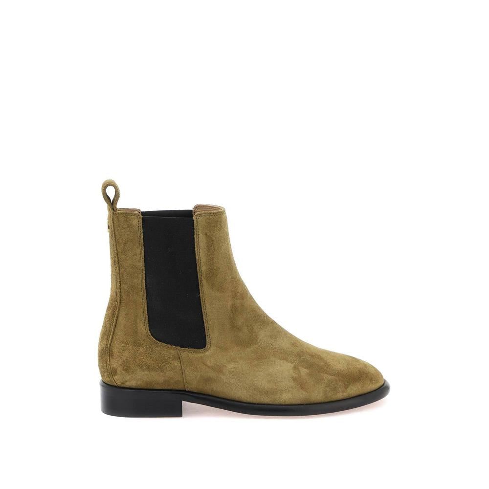 Bottes Isabel Marant 'Galna' Ankle Boots - Beige - Femme