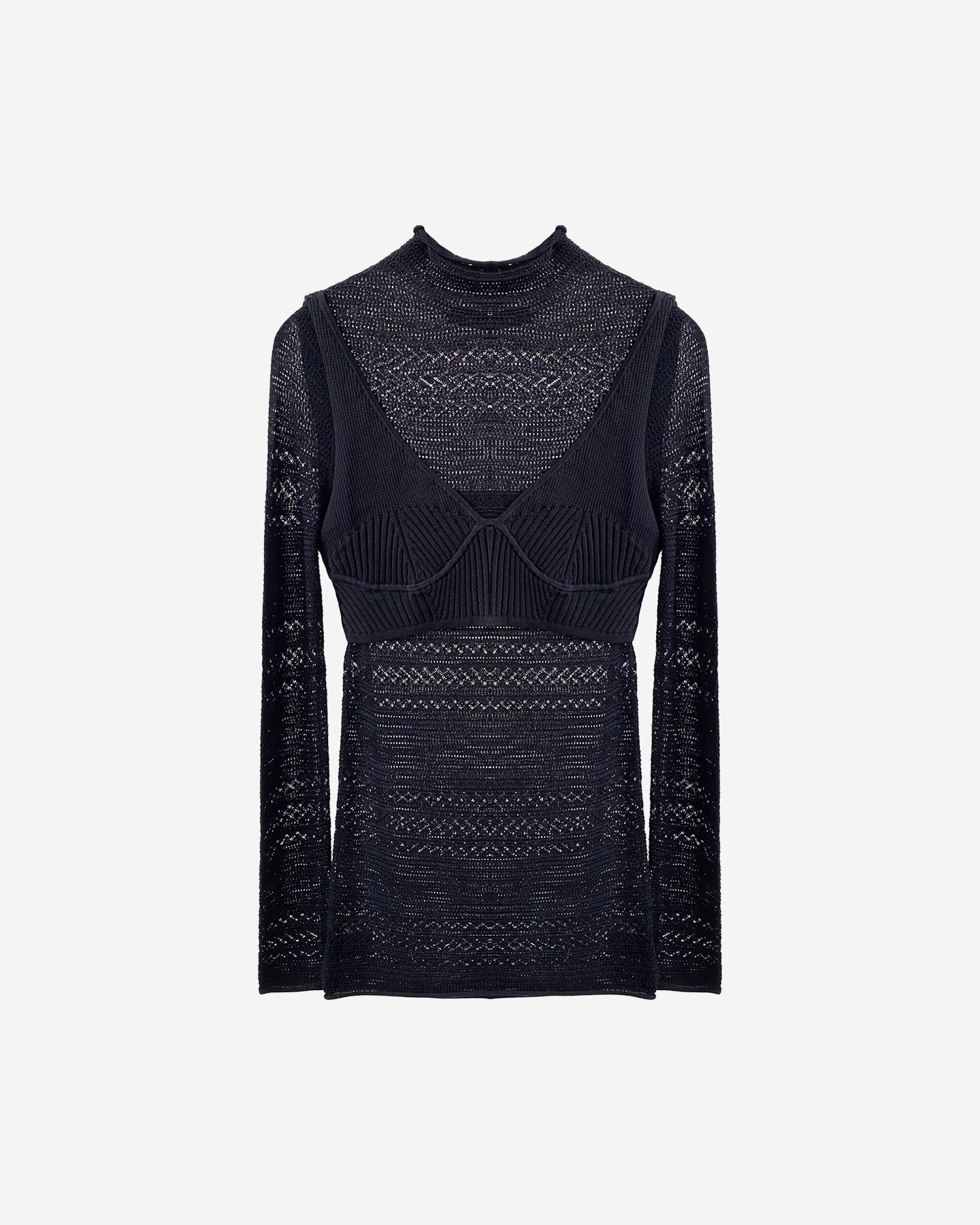 Pull En Maille Clodia - Noir