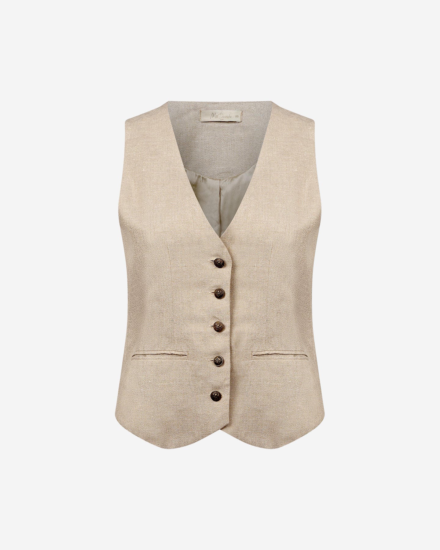 Gilet Garbo - Or