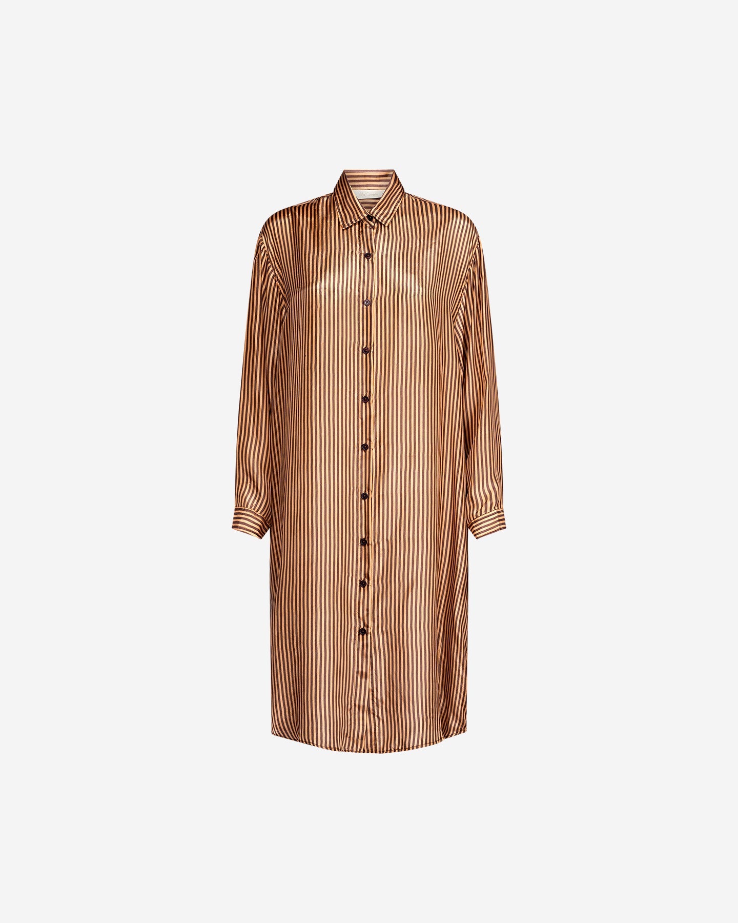 Robe Chemise Hiva - Terre/Chocolat