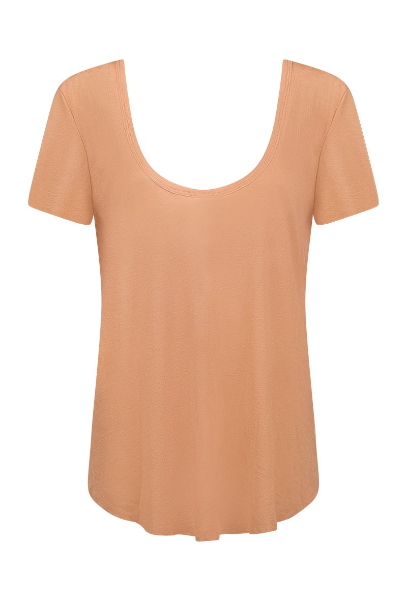 T-Shirt En Tricoté Janico - Beige