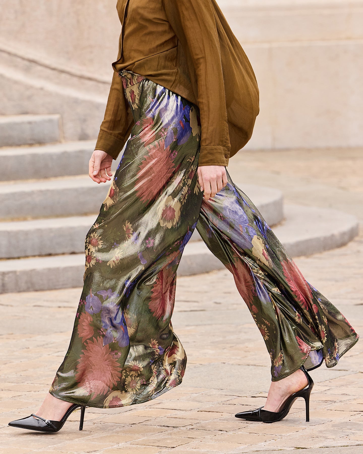 Pantalon Betty - Fleurs