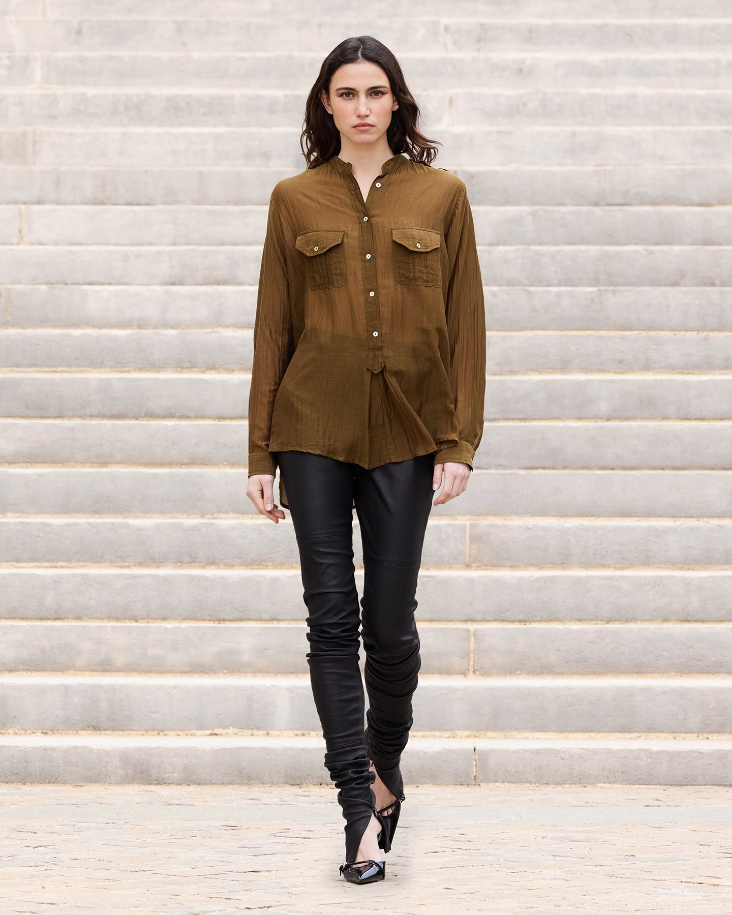 Chemise Lenny - Kaki