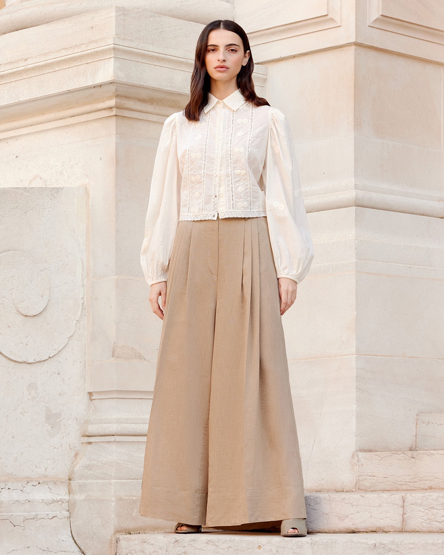 Chemise Sauge - Ecru