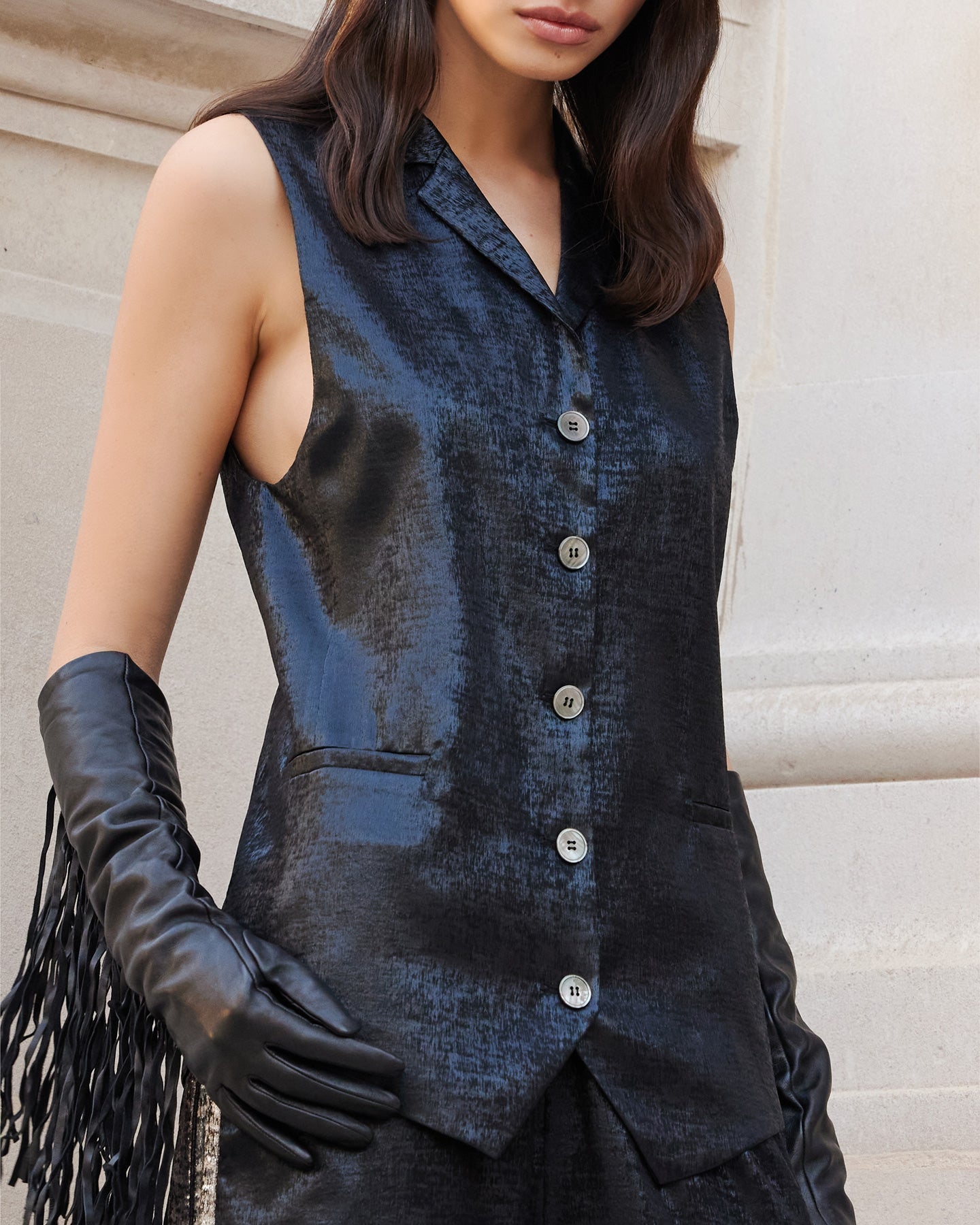 Gilet Sefana - Noir