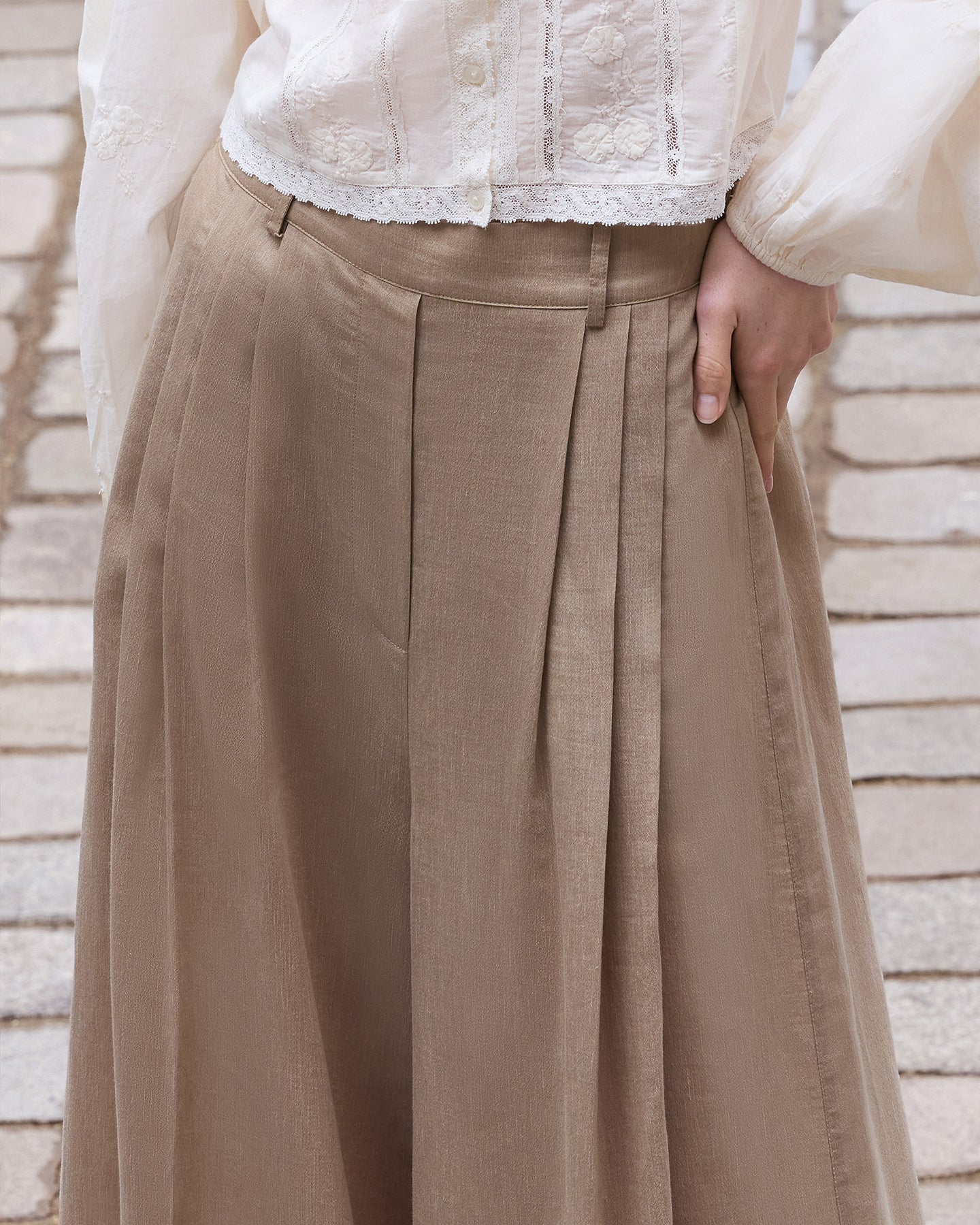 Pantalon Sissy - Brun