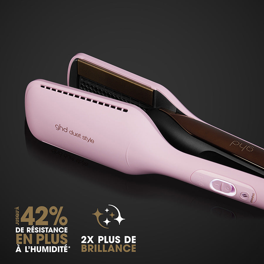 Lisseur séchant 2-en-1 ghd duet style rose