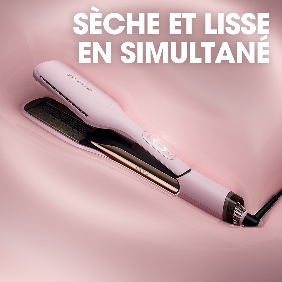 Lisseur séchant 2-en-1 ghd duet style rose