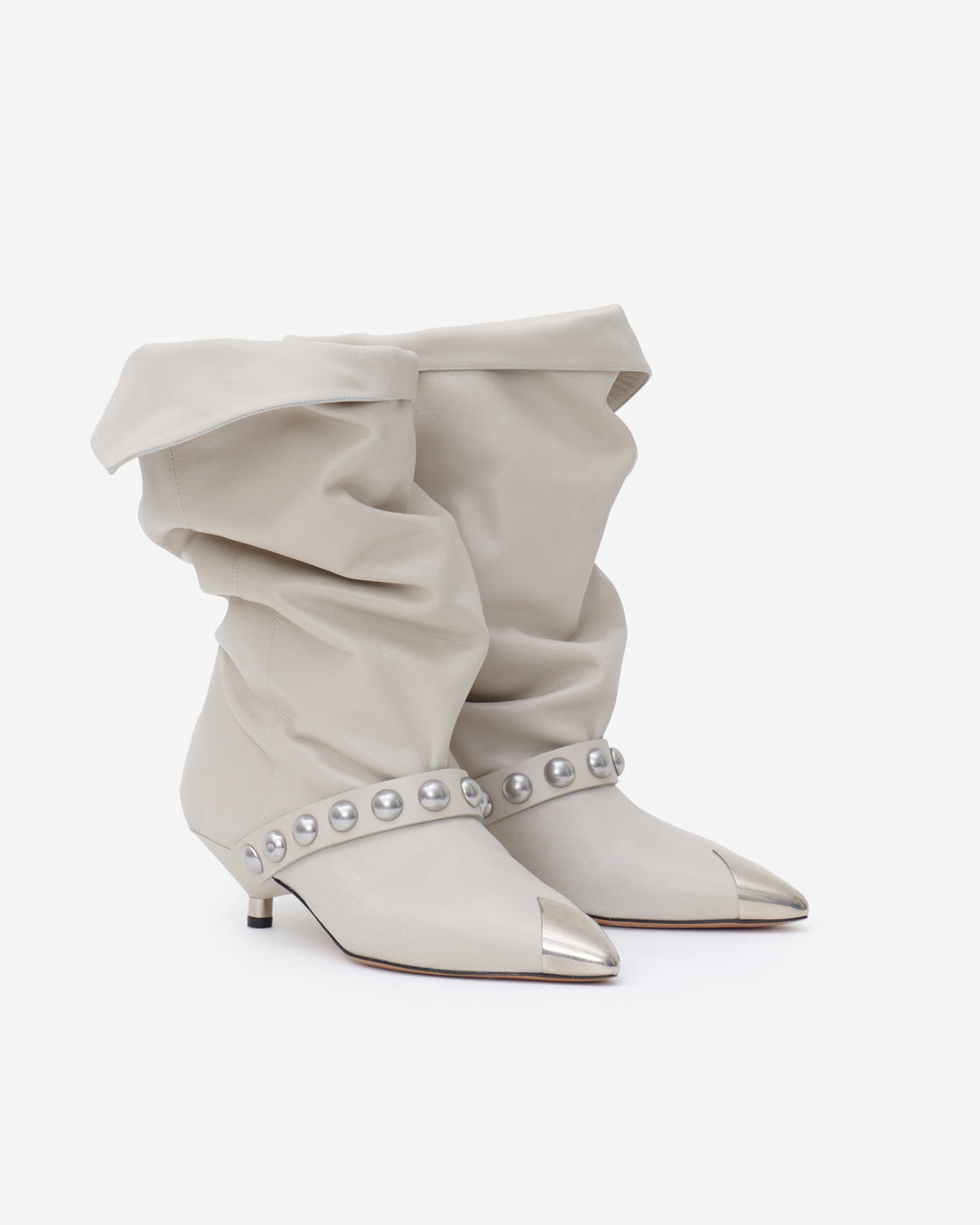 Boots Leabys - White