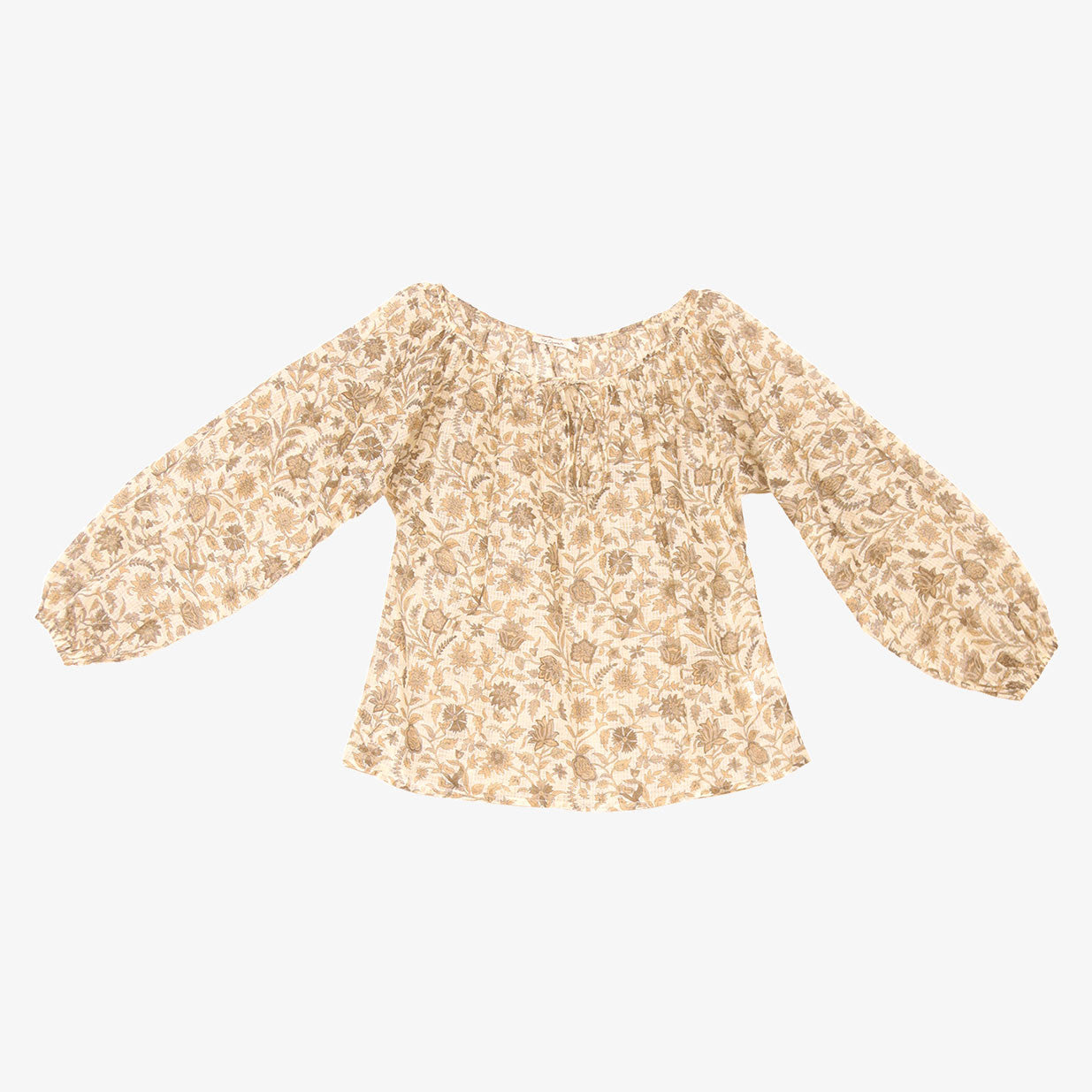 Blouse Coreo  Imprimé ocre | Mes Demoiselles Paris