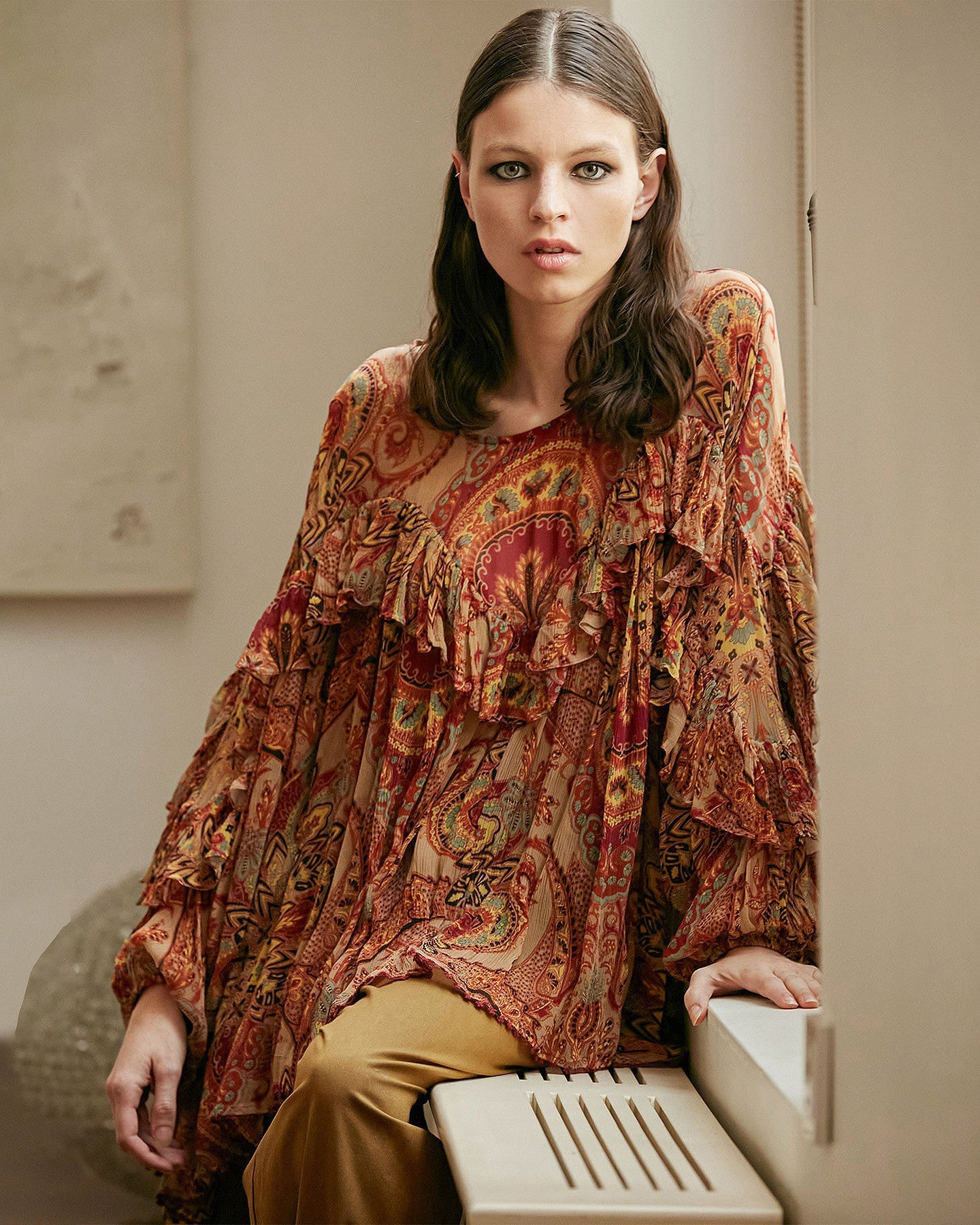 Blouse Latifah  Imprimé fleuri | Mes Demoiselles Paris