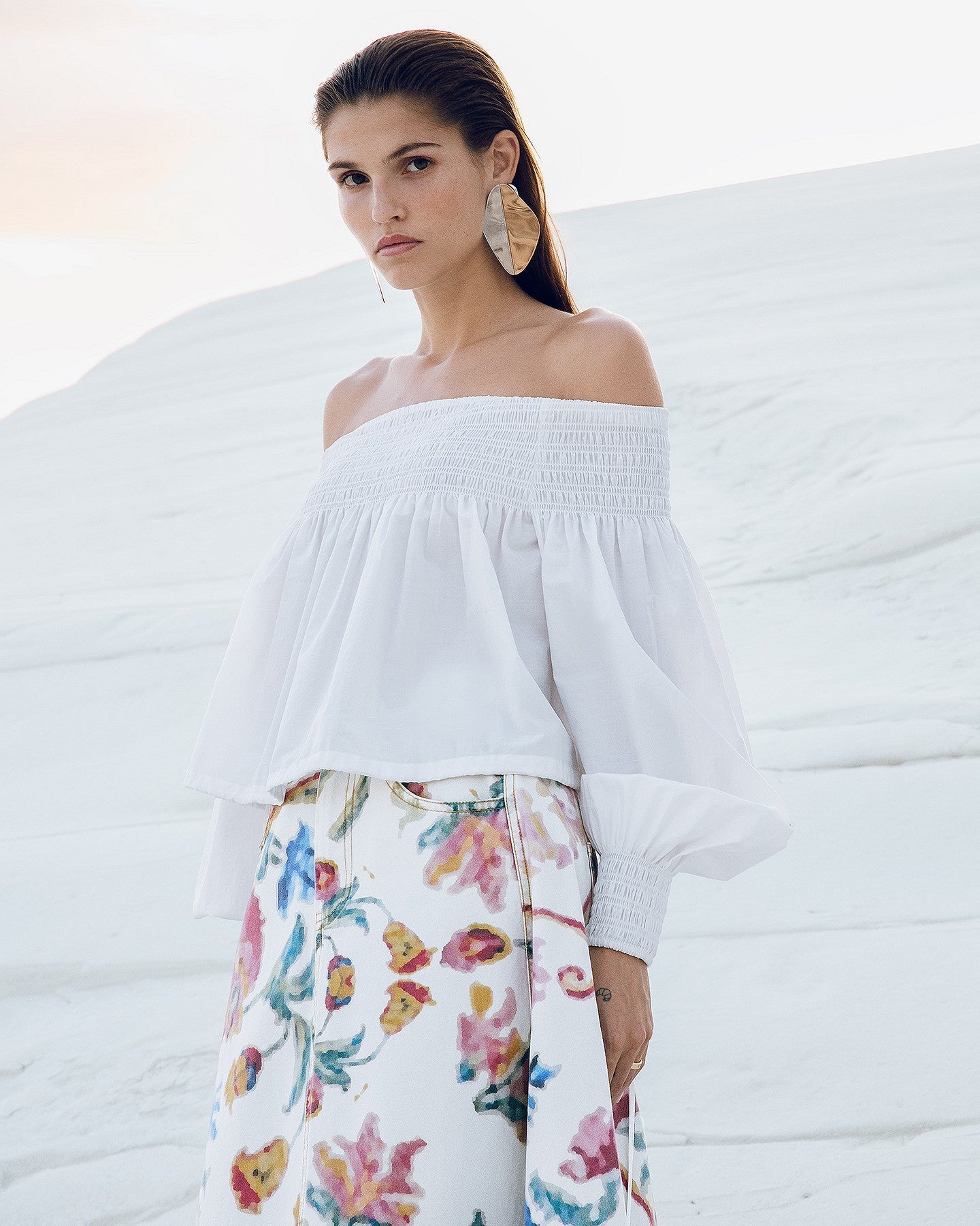 Blouse Pyrite  Blanc | Mes Demoiselles Paris