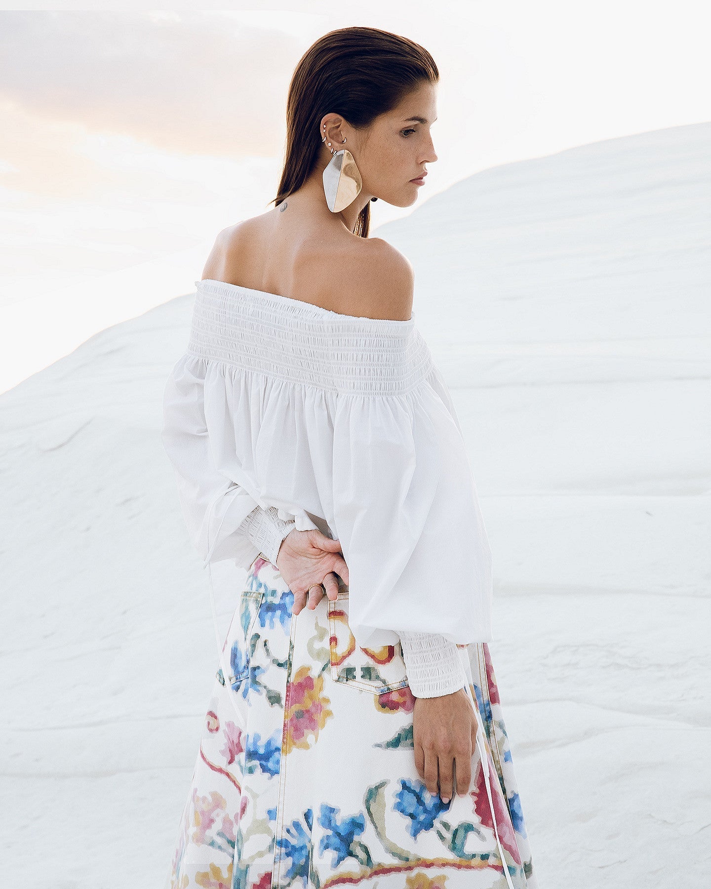 Blouse Pyrite  Blanc | Mes Demoiselles Paris