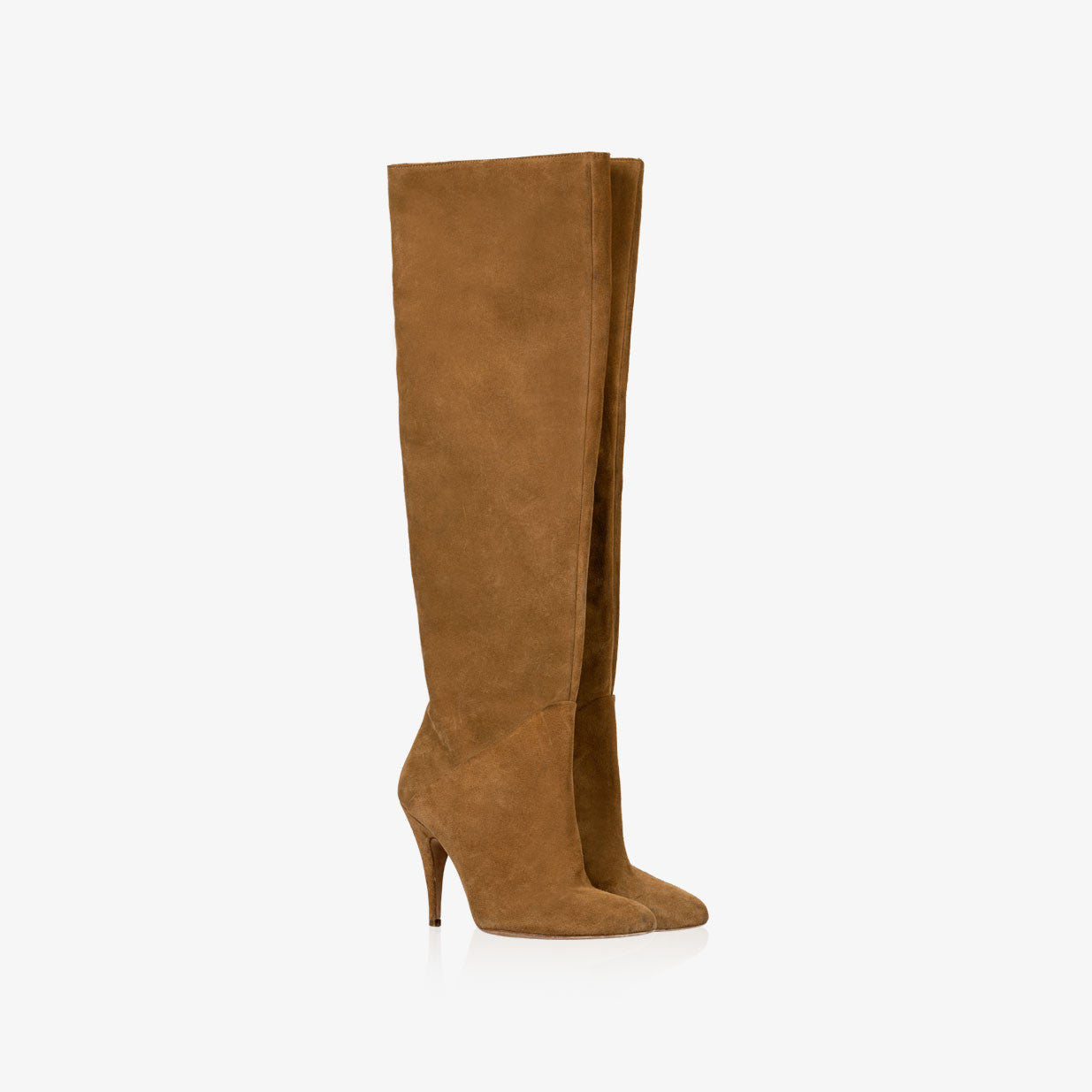 Bottes Dementes  Daim bronzé | Mes Demoiselles Paris