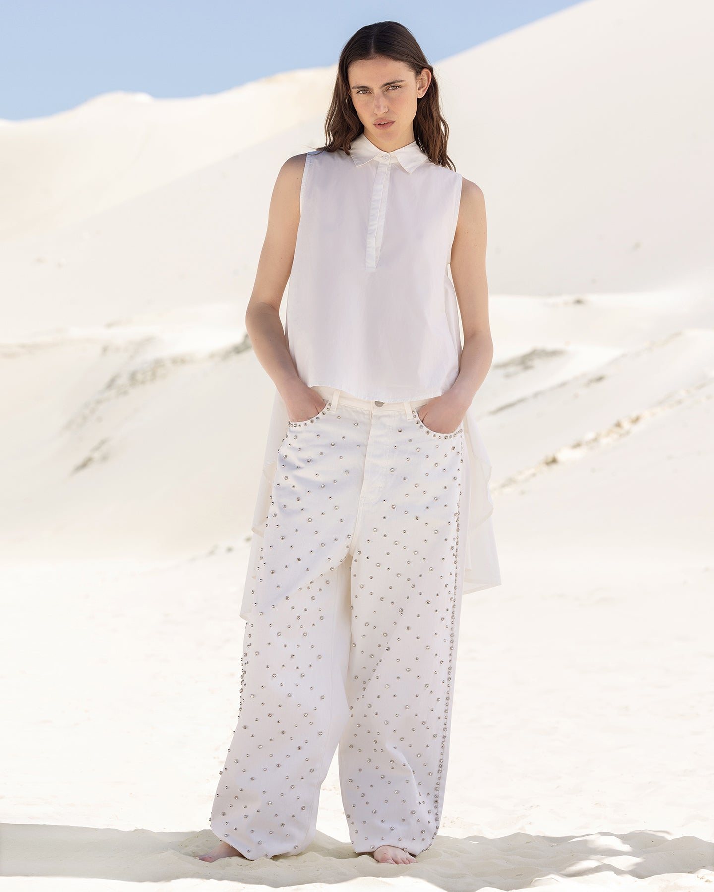 Pantalon Manny - Ecru