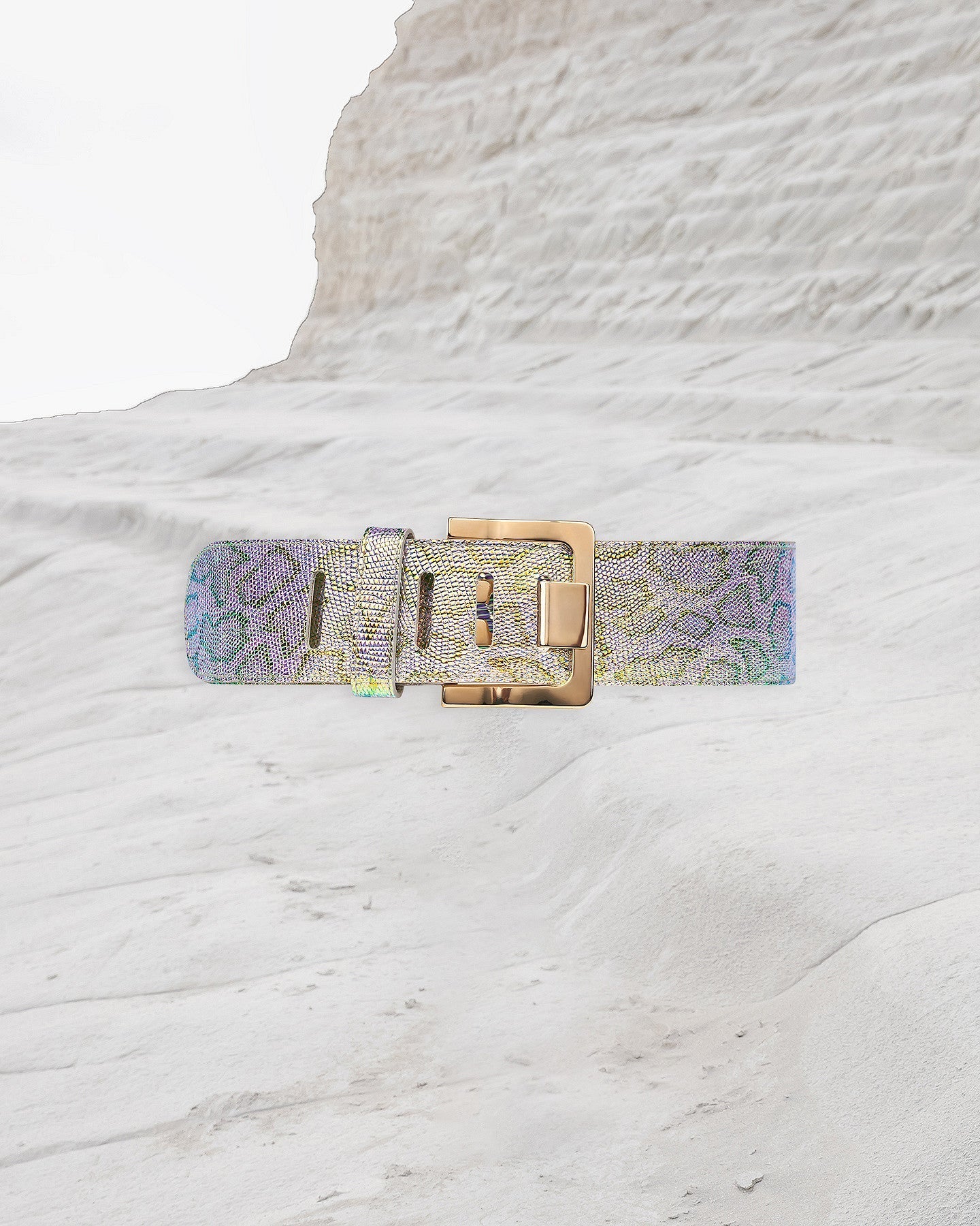 Ceinture Mylene  FOREVER BLUE PYTHON | Mes Demoiselles Paris