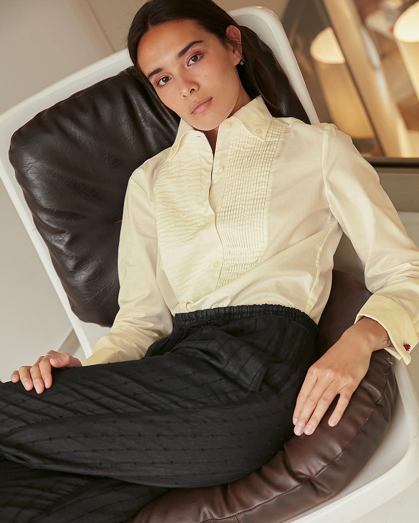 Chemise Alex  Jaune | Mes Demoiselles Paris