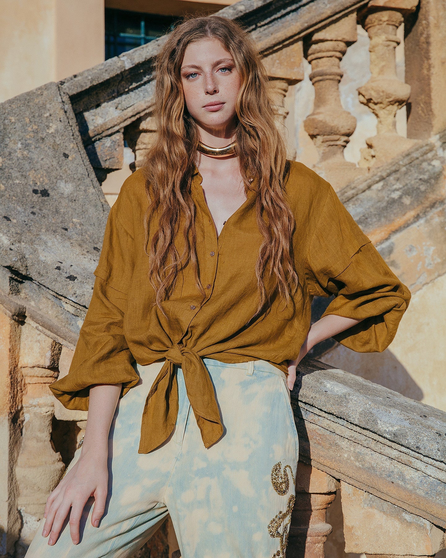 Chemise Cerea  Bronze | Mes Demoiselles Paris