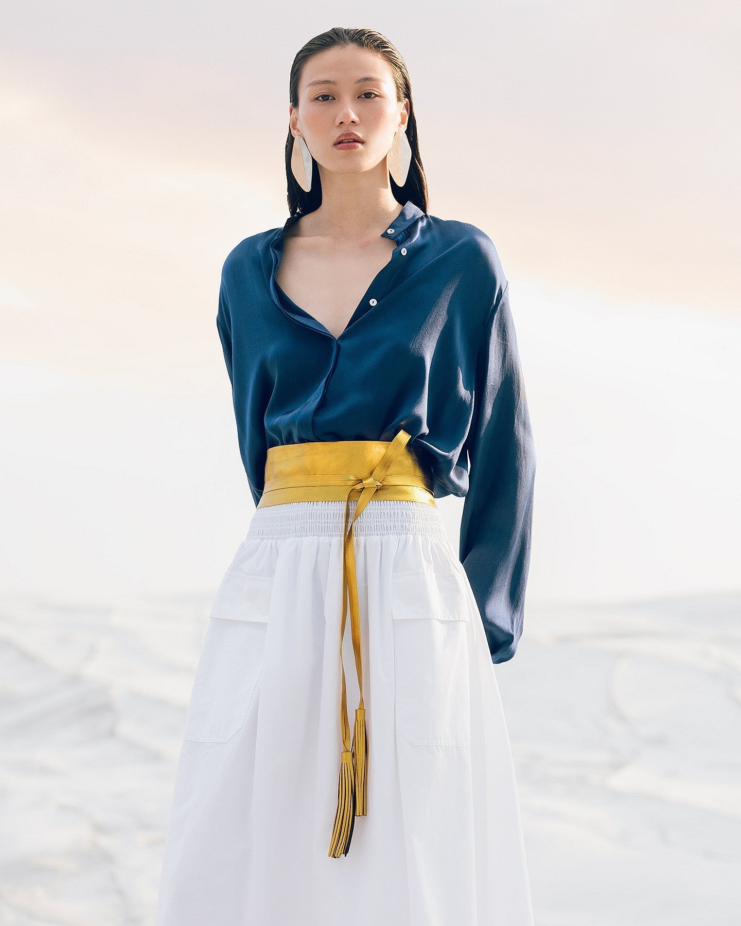 Chemise Silveness  Bleu | Mes Demoiselles Paris
