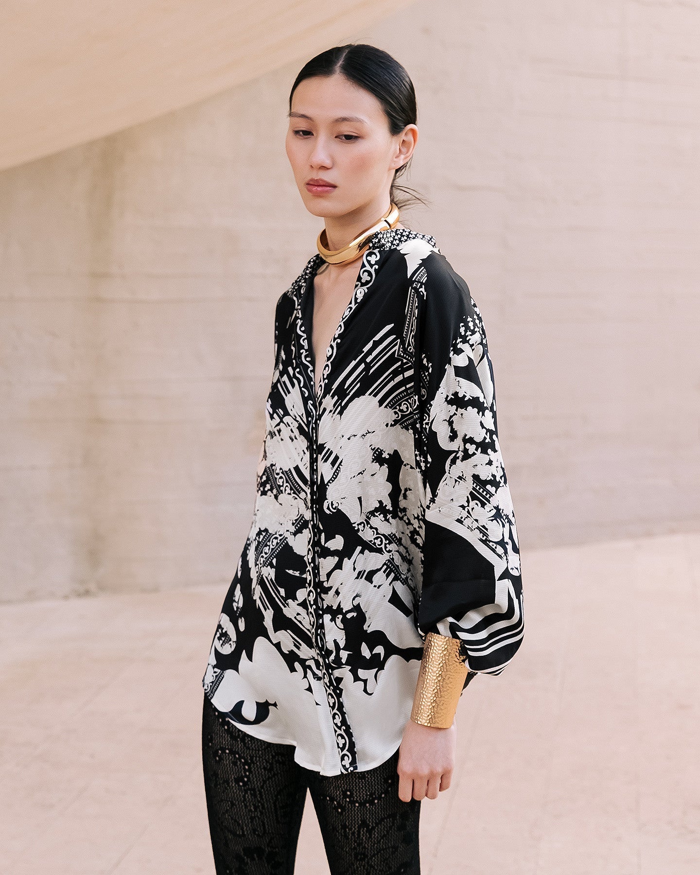 Chemise Wap  Noir / Blanc | Mes Demoiselles Paris