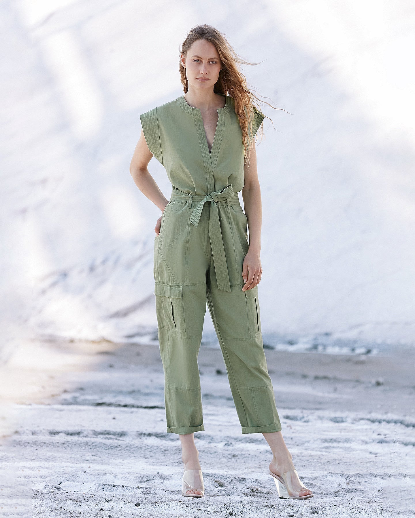 Combinaison Patty  Vert | Mes Demoiselles Paris