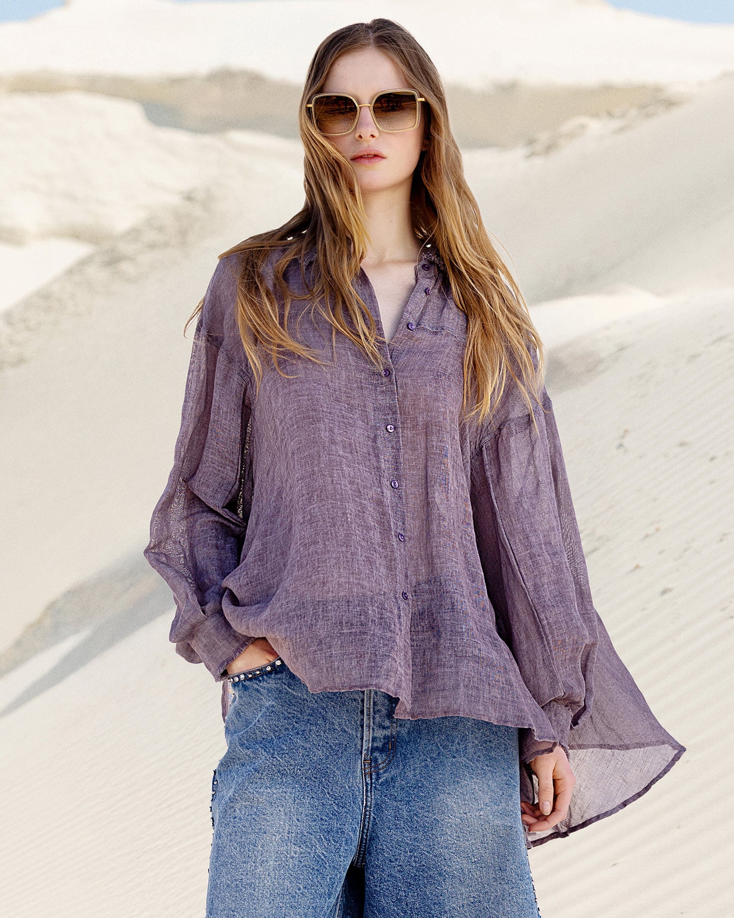 Chemise Flory - Violet