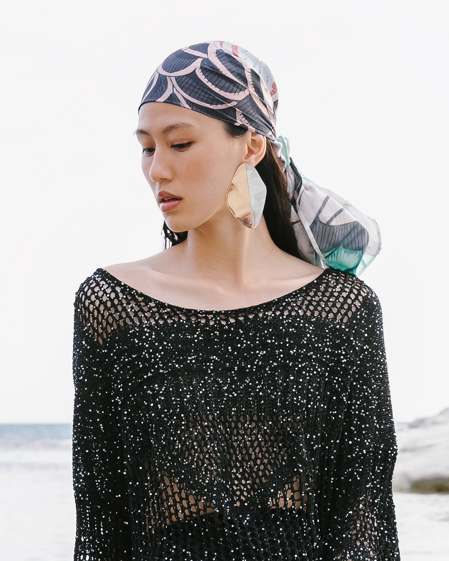Foulard Bou  Turquoise | Mes Demoiselles Paris