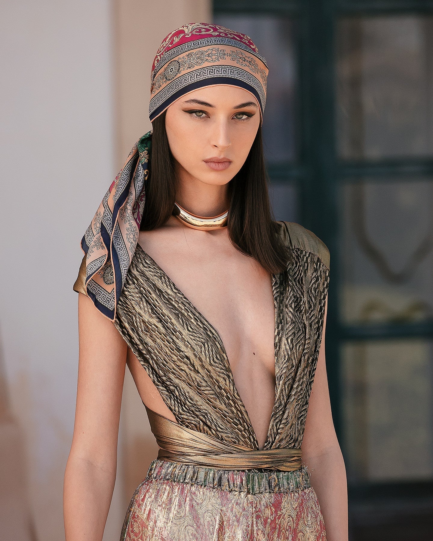 Foulard Rio  Imprimé Rose | Mes Demoiselles Paris