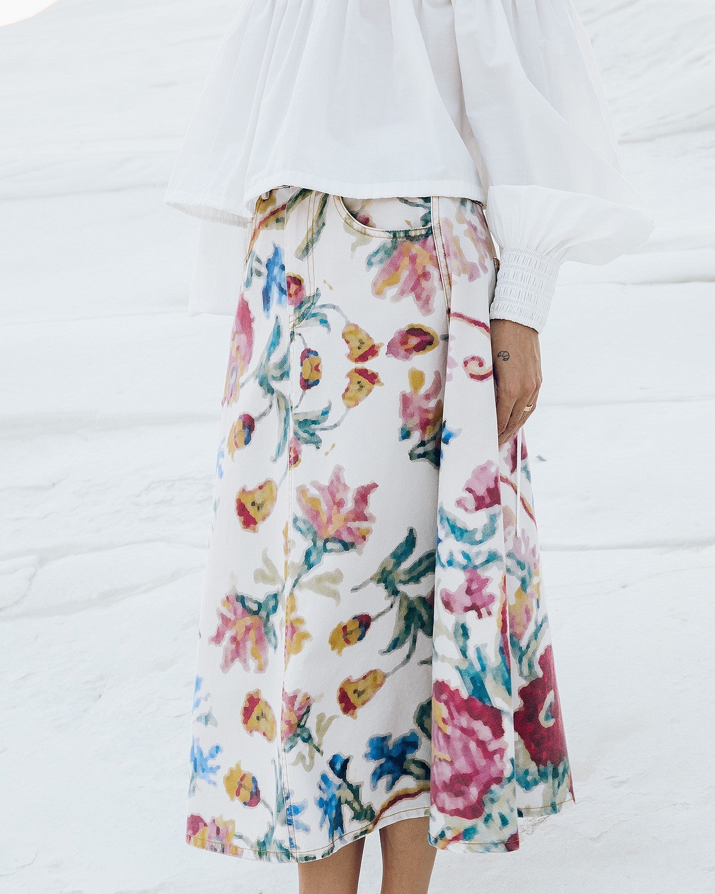 Jupe Jocy  Imprimé fleuri | Mes Demoiselles Paris