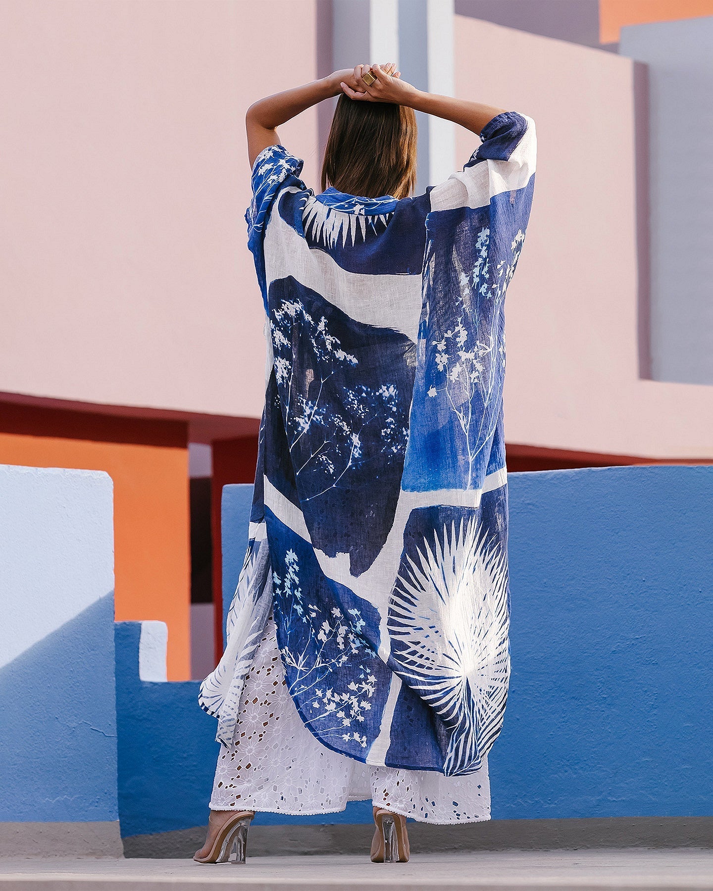 Kimono Cutilisci  Bleu | Mes Demoiselles Paris