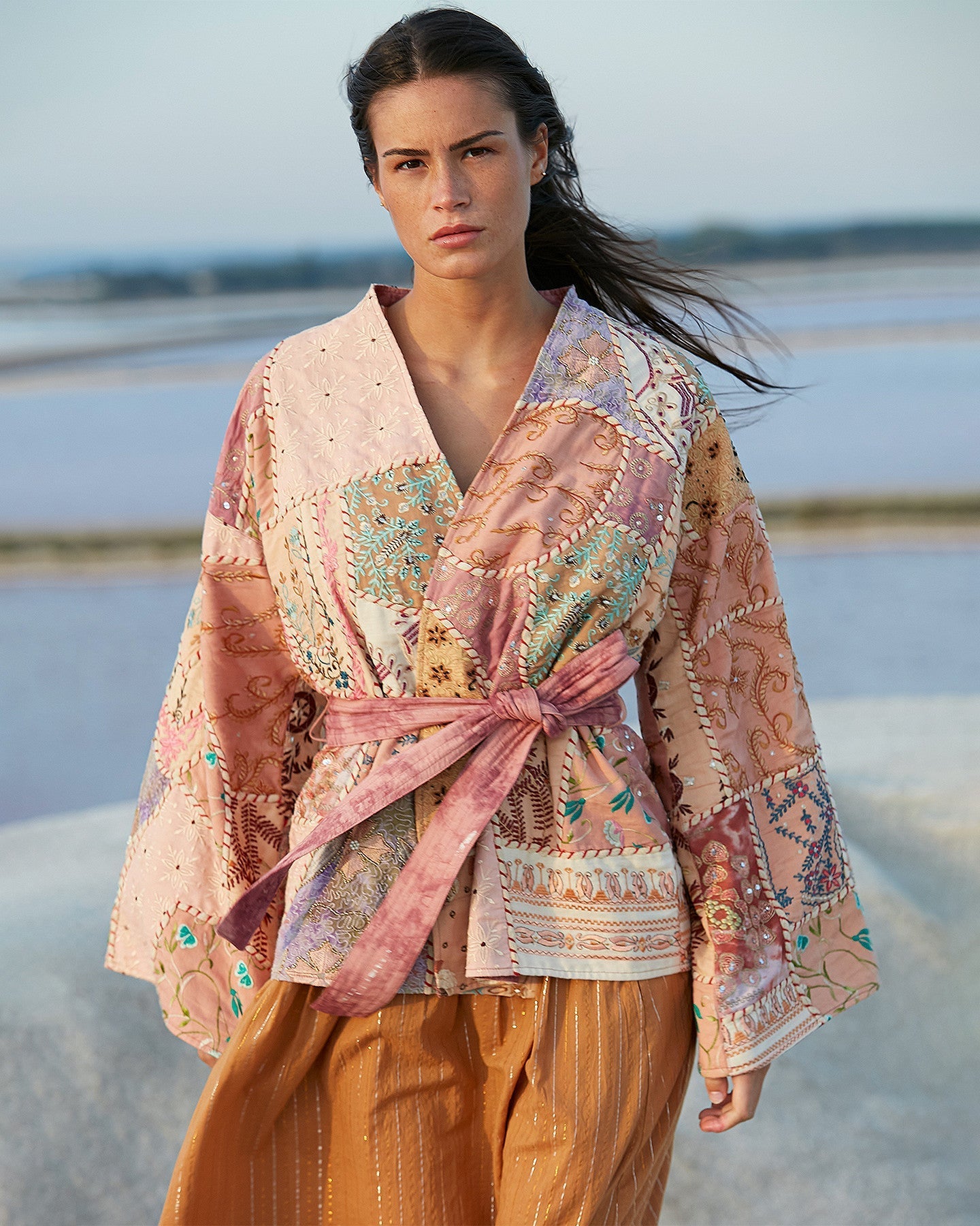 Kimono New zen  Rose | Mes Demoiselles Paris
